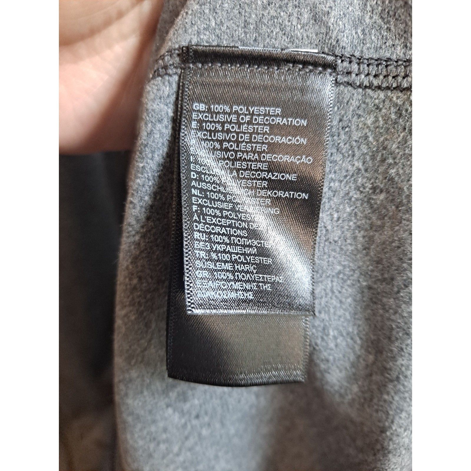 The North Face The North Face Fleece Pullover 1/4 Zip Tech Jacket Asphalt G Size US XL / EU 56 / 4 - 8 Thumbnail