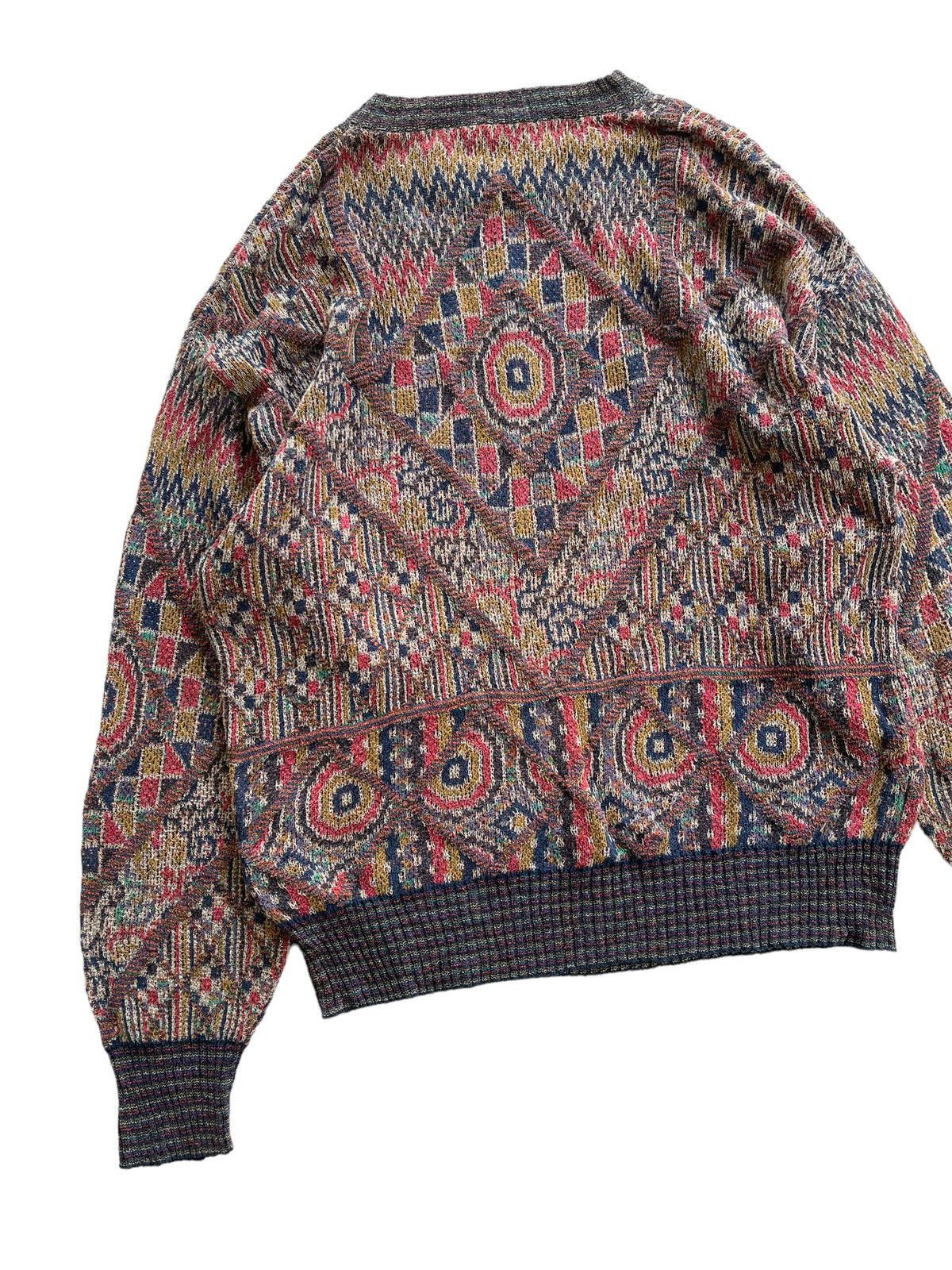 Valentino Vintage 80s Valentino Landucci Jumper Knit Sweater Size US L / EU 52-54 / 3 - 7 Thumbnail