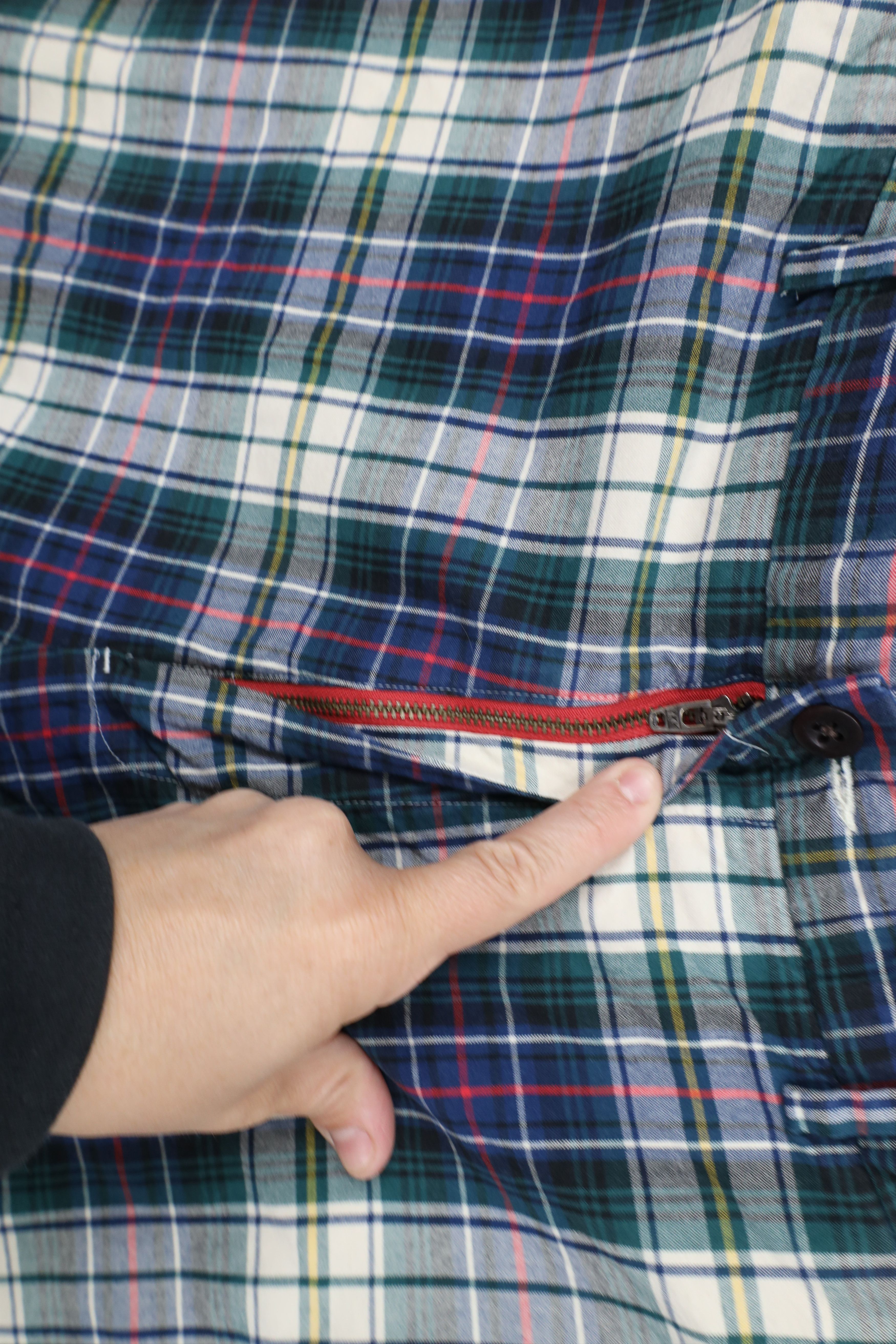 Ralph Lauren × Vintage Vintage 90s Ralph Lauren Golf Chino Shorts Plaid Cotton Size US 40 / EU 56 - 5 Thumbnail