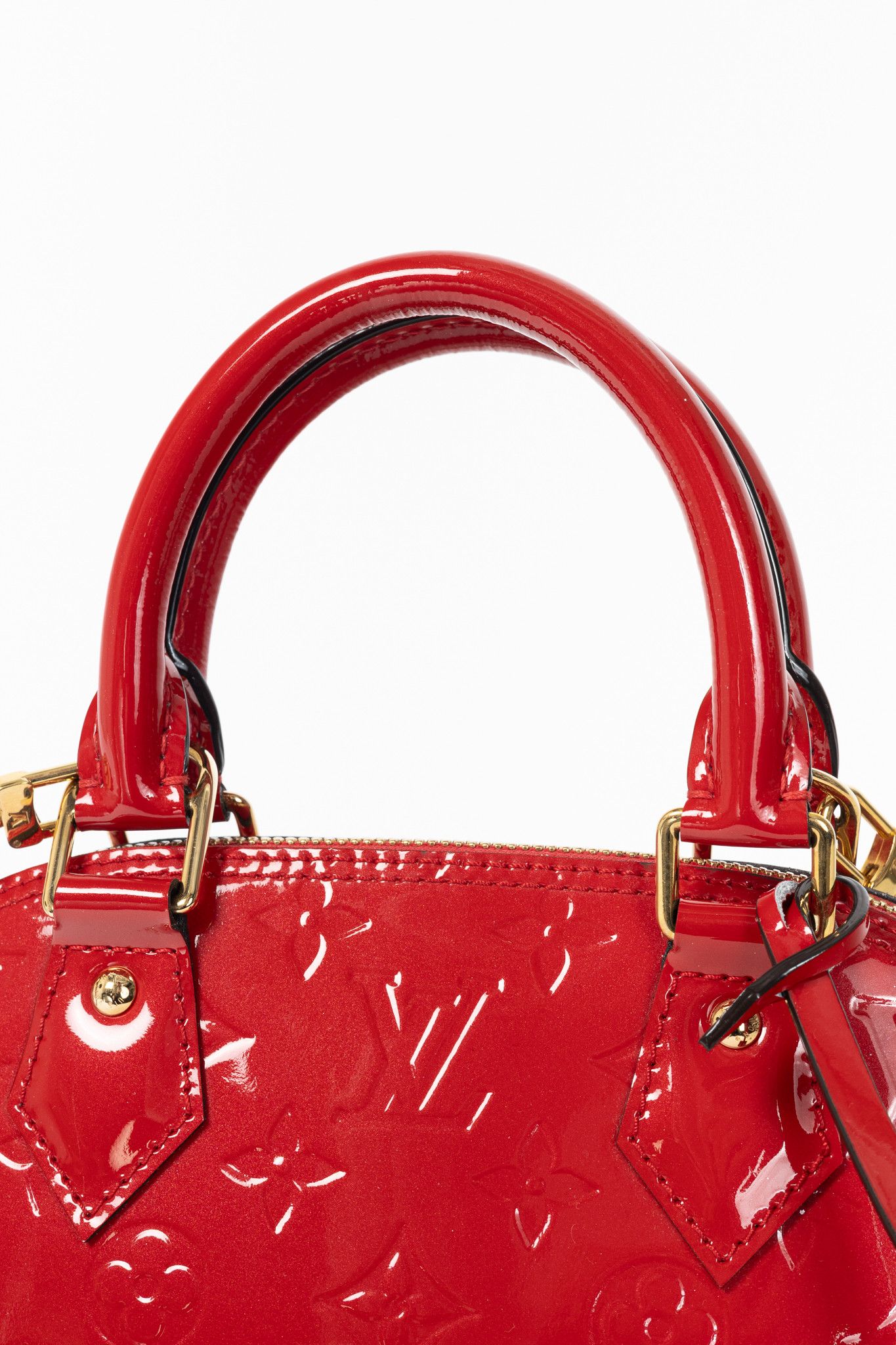 Louis Vuitton Louis Vuitton Alma BB Cerise Monogram Vernis Tote Size ONE SIZE - 8 Thumbnail