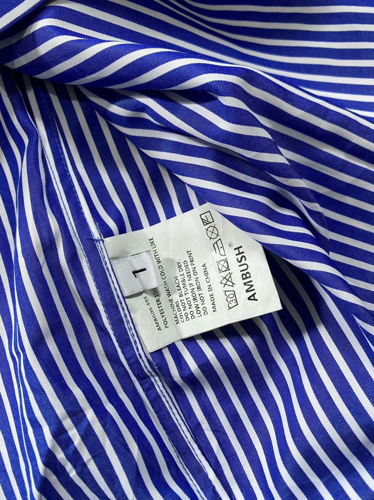 Ambush Design Ambush stripe button long shirt Size US S / EU 44-46 / 1 - 8 Thumbnail