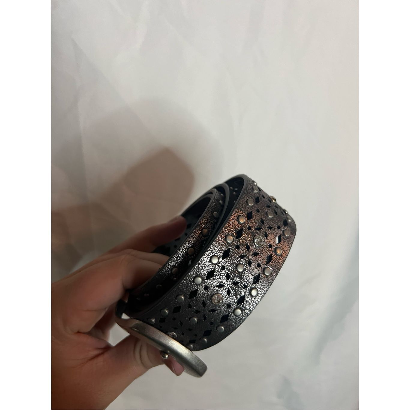 BKE BKE Woman’s Belt Color “Pew” Size Large Size ONE SIZE - 7 Thumbnail