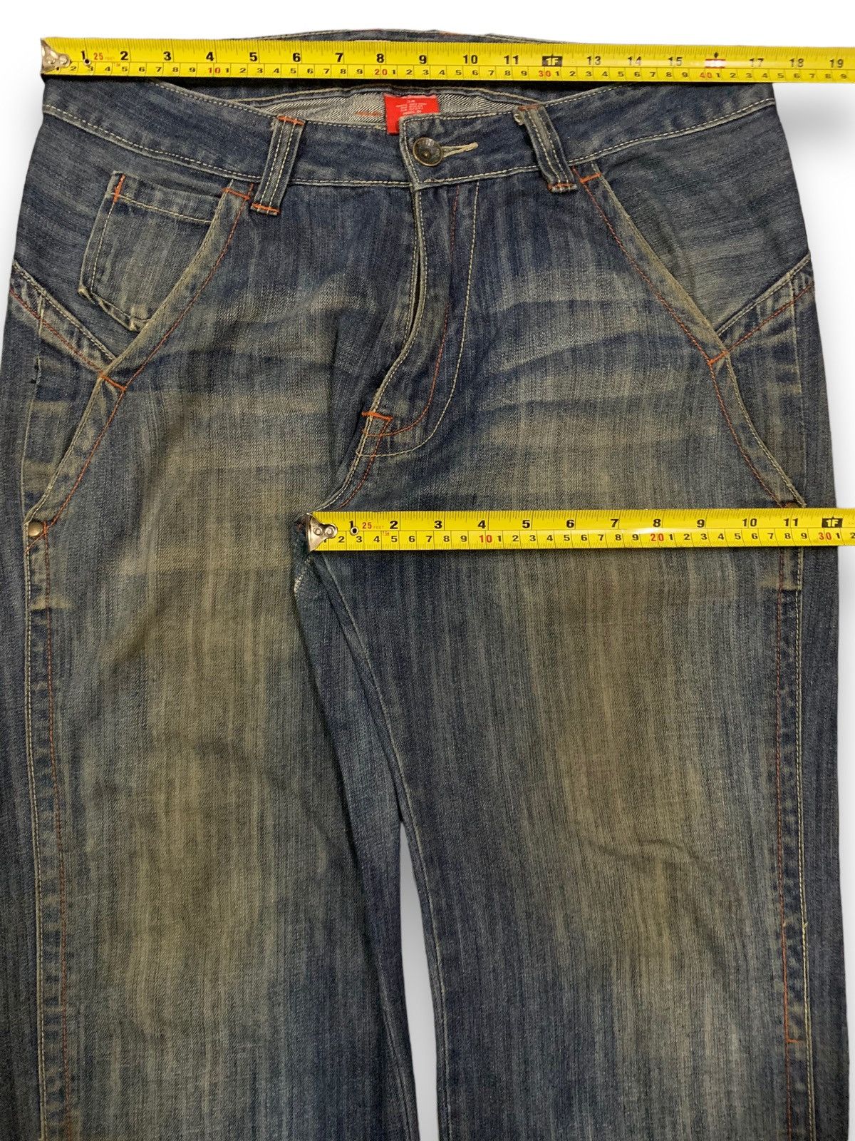 Ecko Unltd. Vintage Ecko Unltd Mud Wash Baggy Distressed Grunge Jeans Size US 34 / EU 50 - 18 Thumbnail