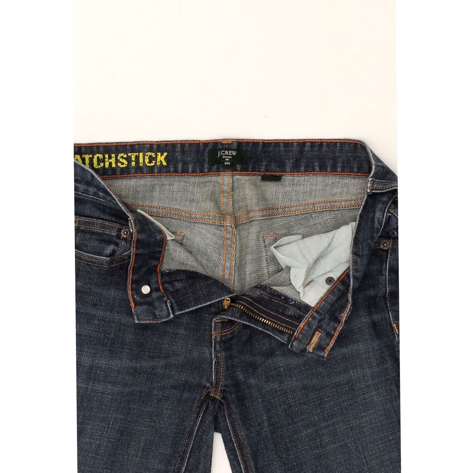 J.Crew J. CREW Womens Matchstick Denim Shorts W26 Small Blue Cotton Size 26" / US 2 / IT 38 - 3 Thumbnail