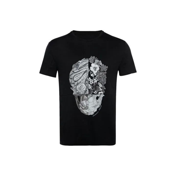 Alexander McQueen Alexander McQueen Black Skull Graphic T-Shirt 0079 Size US M / EU 48-50 / 2 - 1 Thumbnail