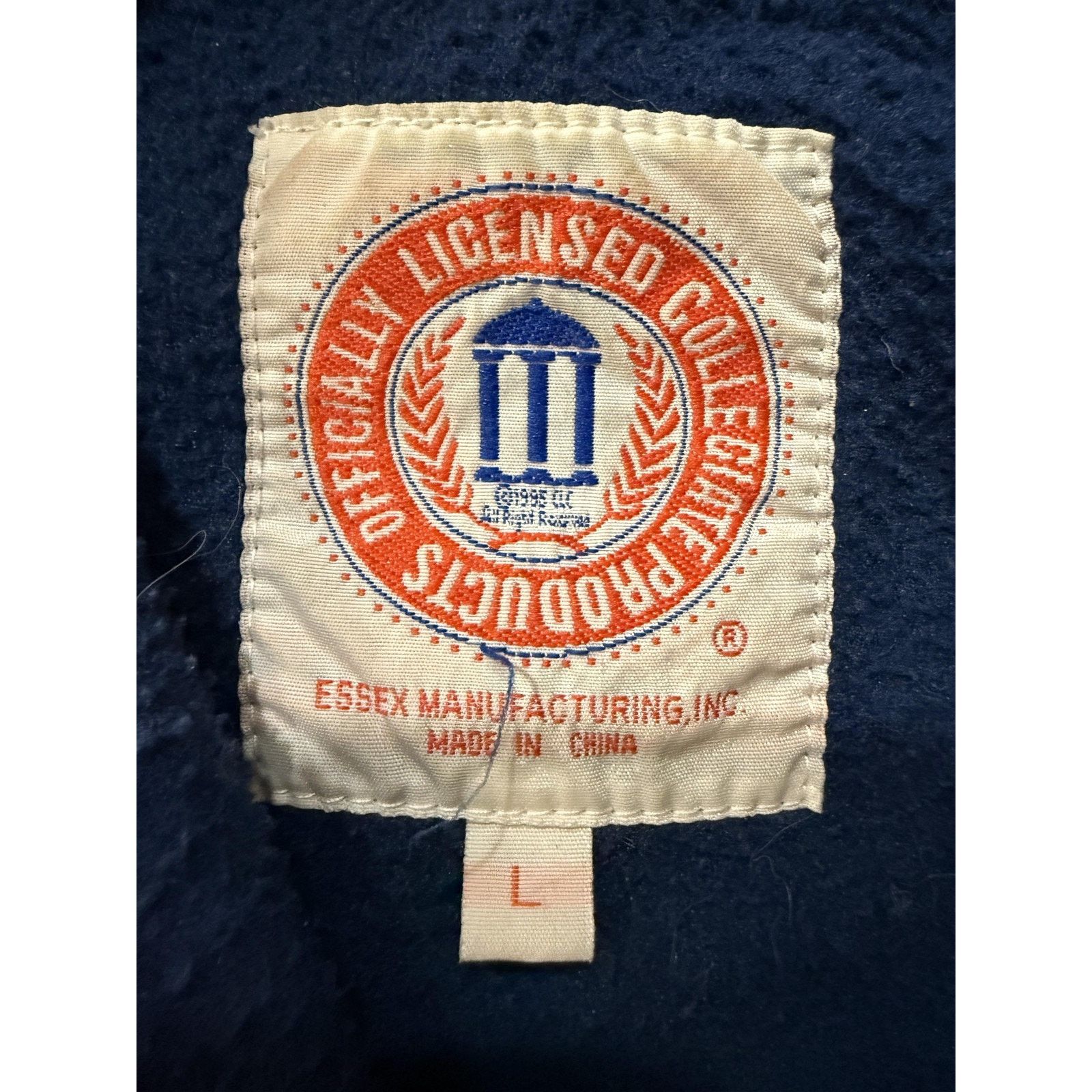& Other Stories Vintage 90s Penn State Fleece Jacket Mens Large Football Size US L / EU 52-54 / 3 - 4 Thumbnail
