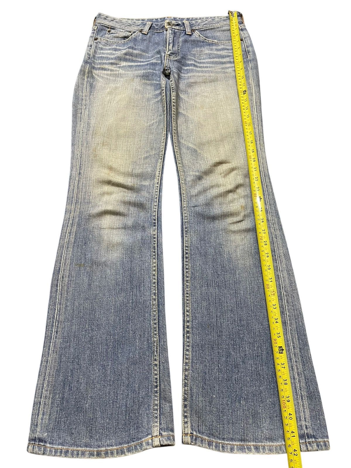 Levi's Vintage Levis Mud Faded Wash Style Bootcut Wide Leg Jeans Size US 31 - 12 Thumbnail