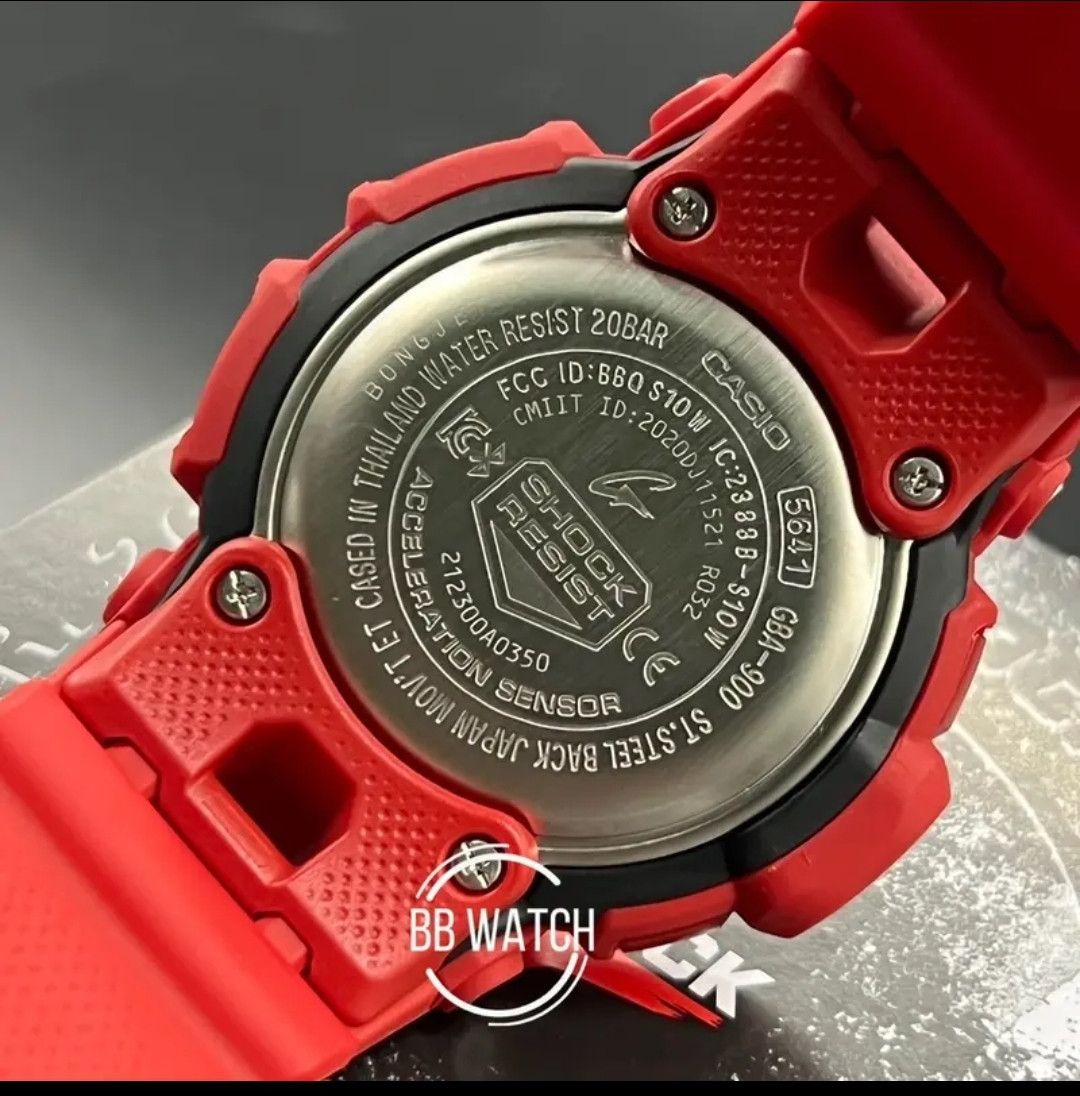 Casio × G Shock Casio G Shock GBA-900RD-4ADR Size ONE SIZE - 5 Thumbnail