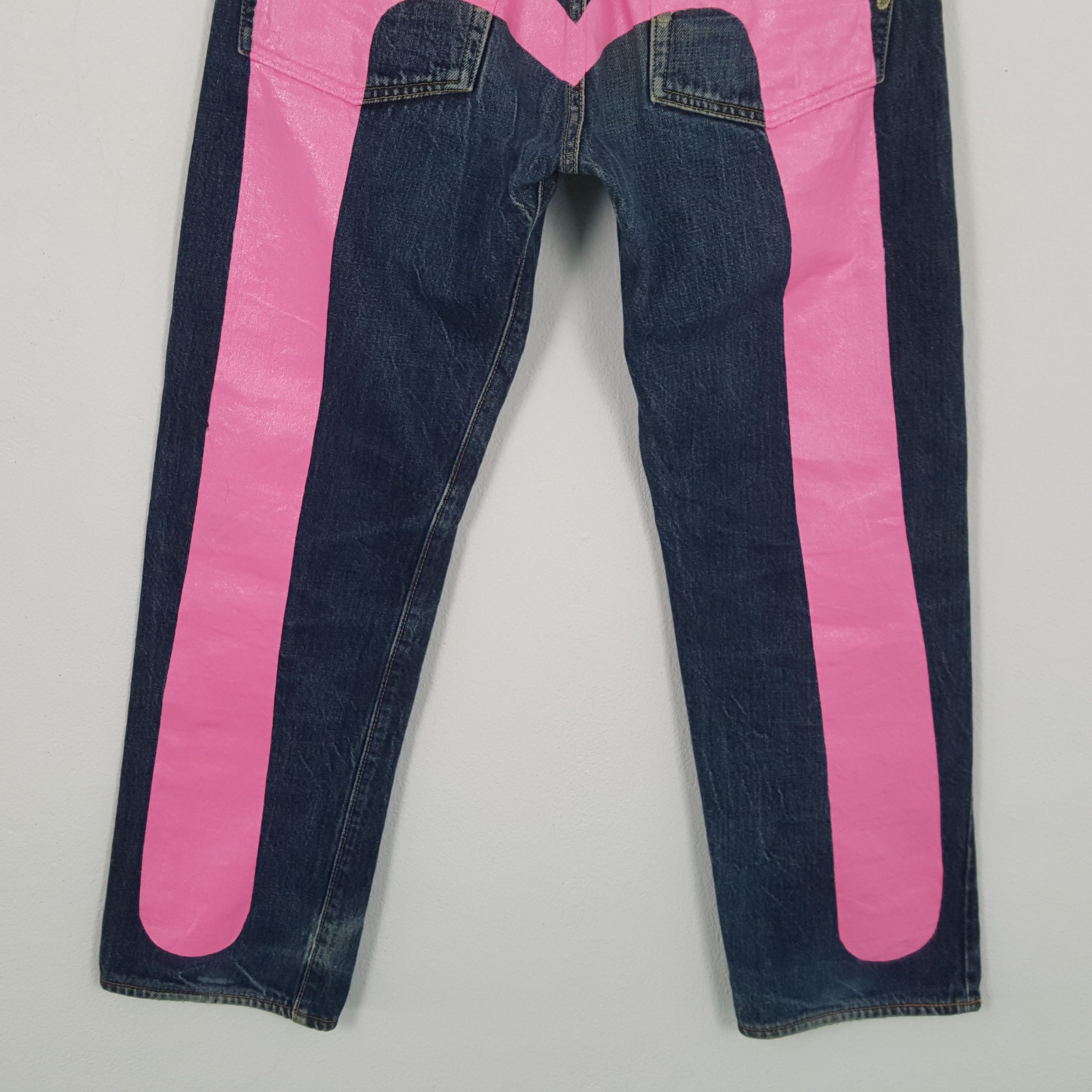 Evisu × Japanese Brand × Vintage Vintage EVISU Japanese Brand Daicock Custom Style Jeans Size US 27 - 3 Thumbnail