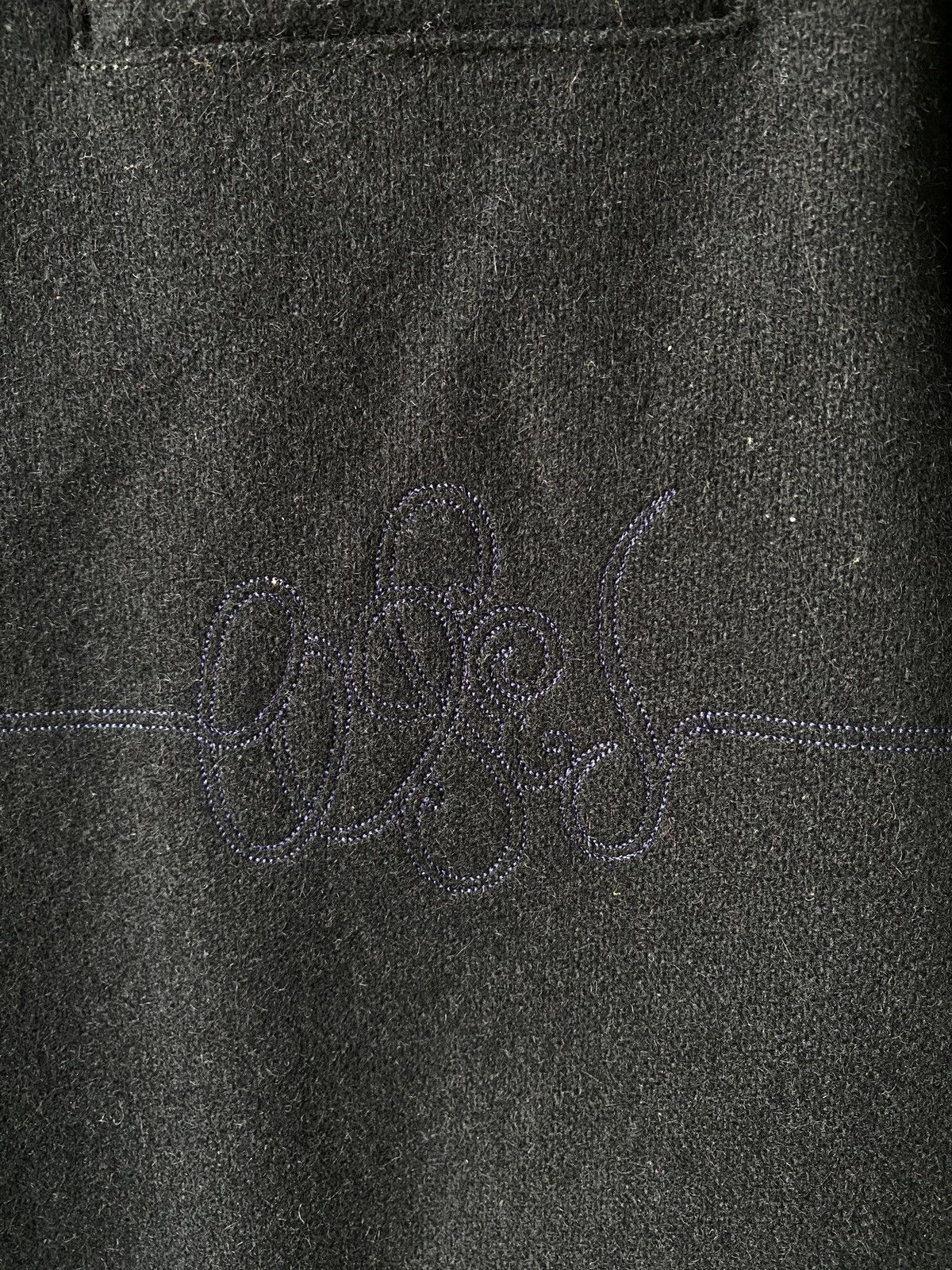 Marithe + Francois Girbaud × Vintage 1990s - Marithe Francois Girbaud Wool Mandarin Collar Jacket Size US L / EU 52-54 / 3 - 12 Thumbnail