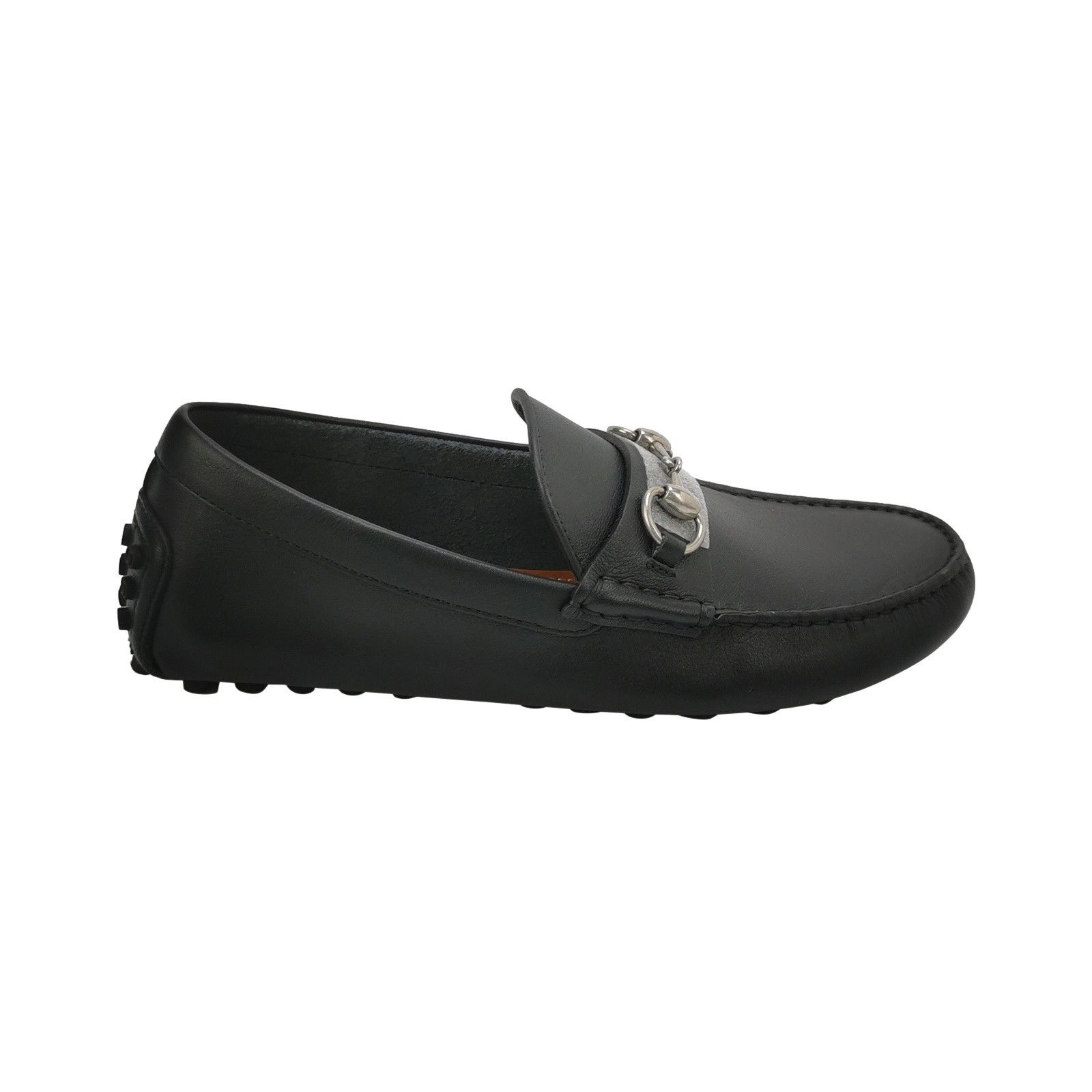 Gucci Gucci Black Horsebit Leather Drivers US 7.5 Size US 7 / EU 40 - 1 Thumbnail