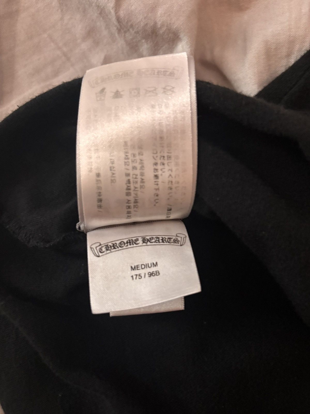 Chrome Hearts black long sleeve chrome hearts shirt Size US M / EU 48-50 / 2 - 8 Thumbnail