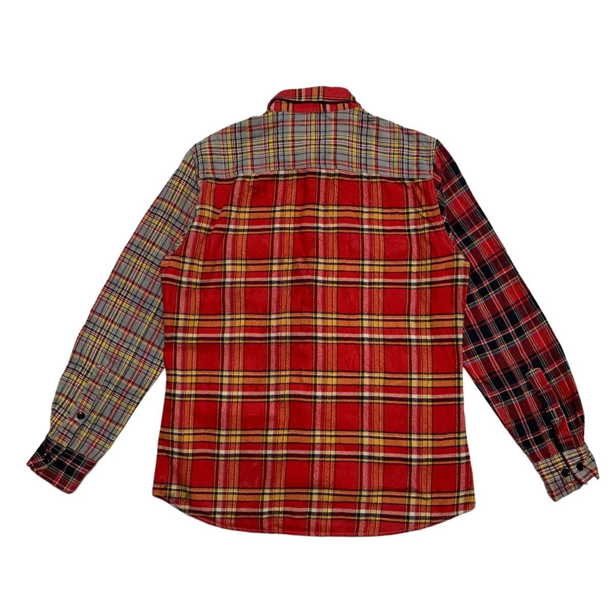 Beams Plus Beams Color Block Tartan Shirt Size US M / EU 48-50 / 2 - 7 Thumbnail