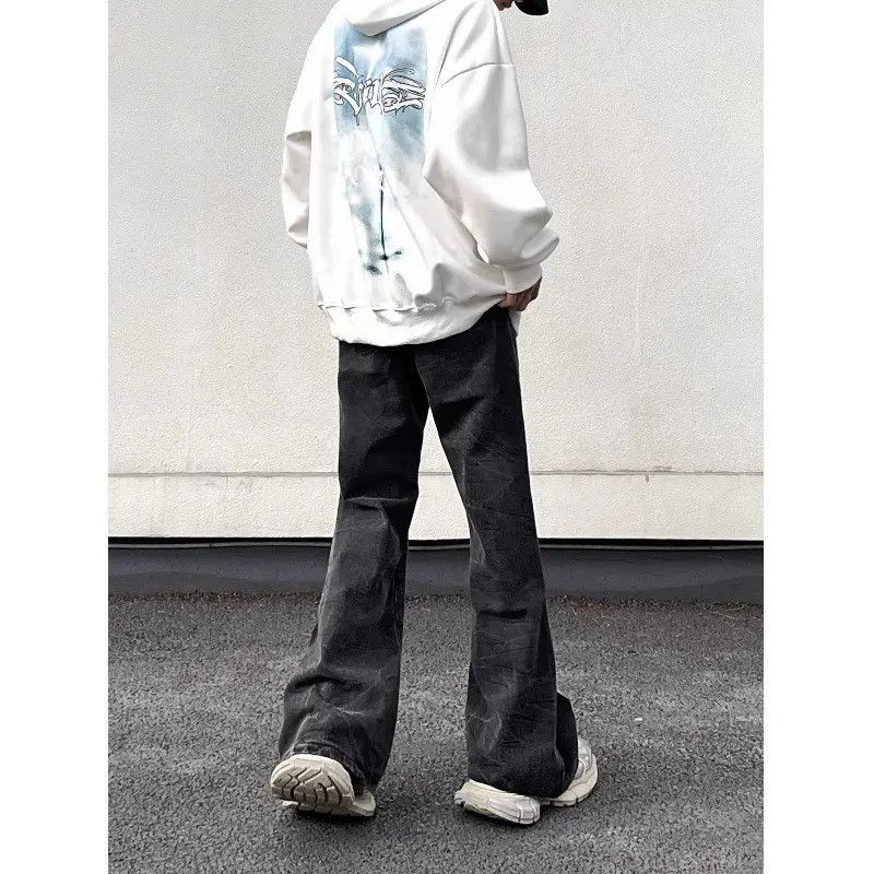 Japanese Brand Retro loose casual straight leg jeans Size US 32 / EU 48 - 4 Thumbnail