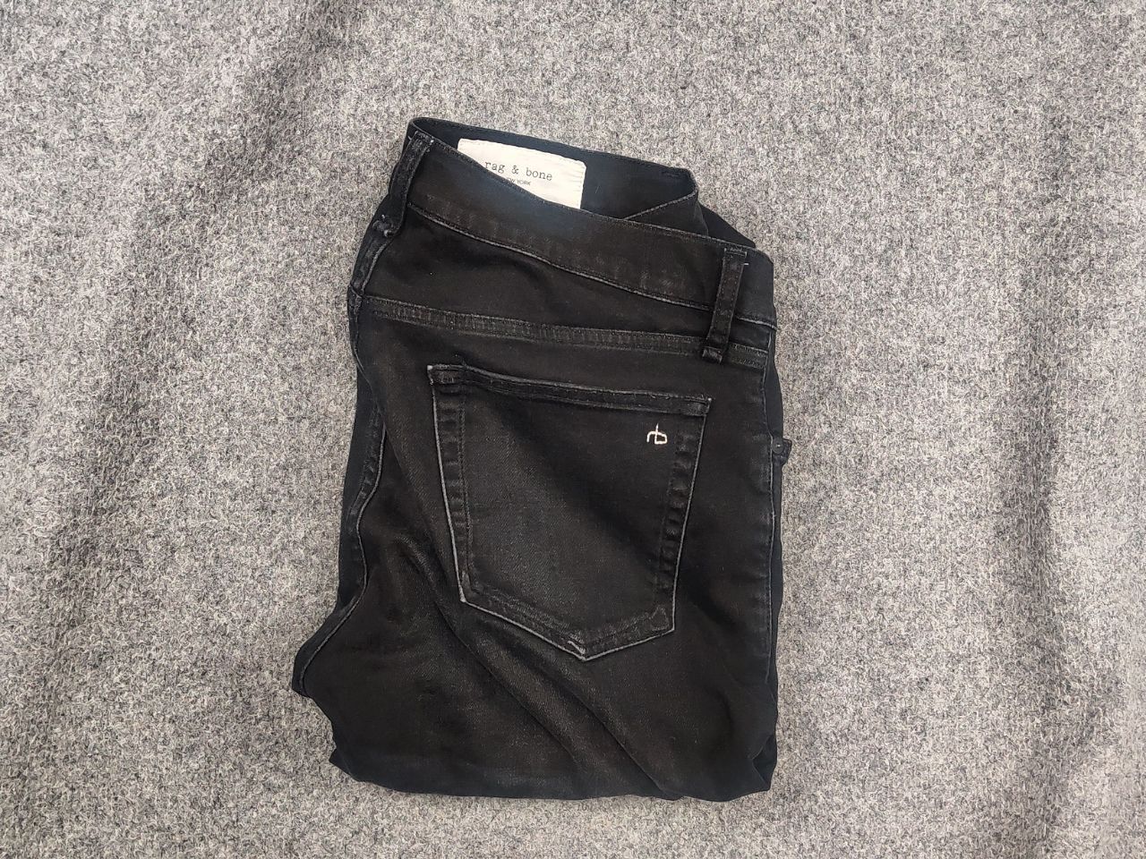 Rag & Bone Rag & Bone New York Design Black Washed Denim Jeans Vintage Size US 32 / EU 48 - 1 Thumbnail
