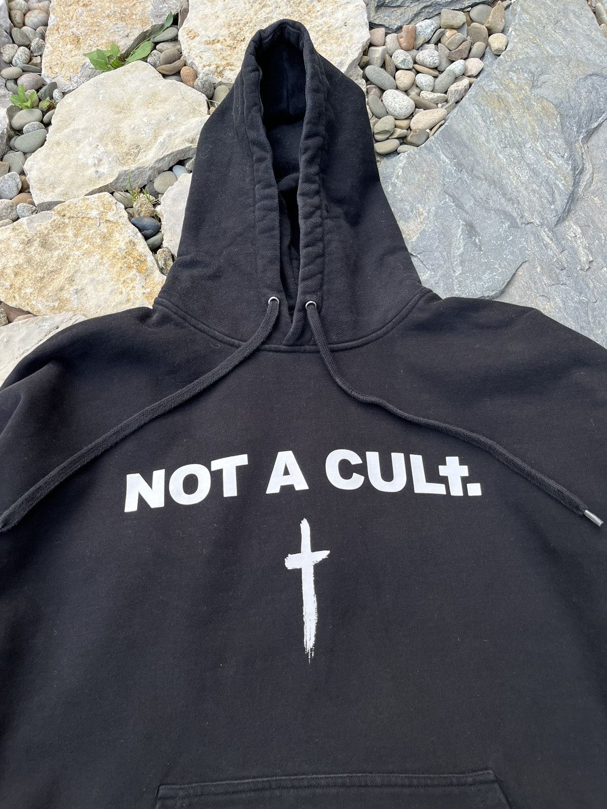 Band Tees × Designer Saint JHN Not A Cult hoodie cross y2k Christian Sex Club Size US L / EU 52-54 / 3 - 7 Thumbnail
