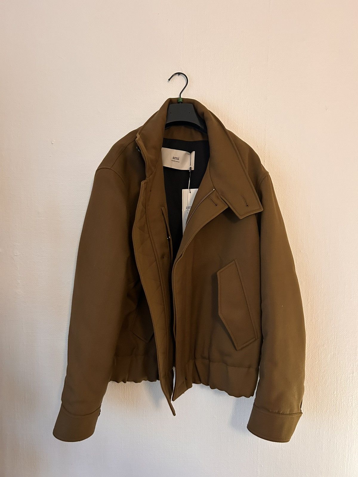 AMI AMI Paris Logo Bomber Jacket Size US XL / EU 56 / 4 - 1 Thumbnail