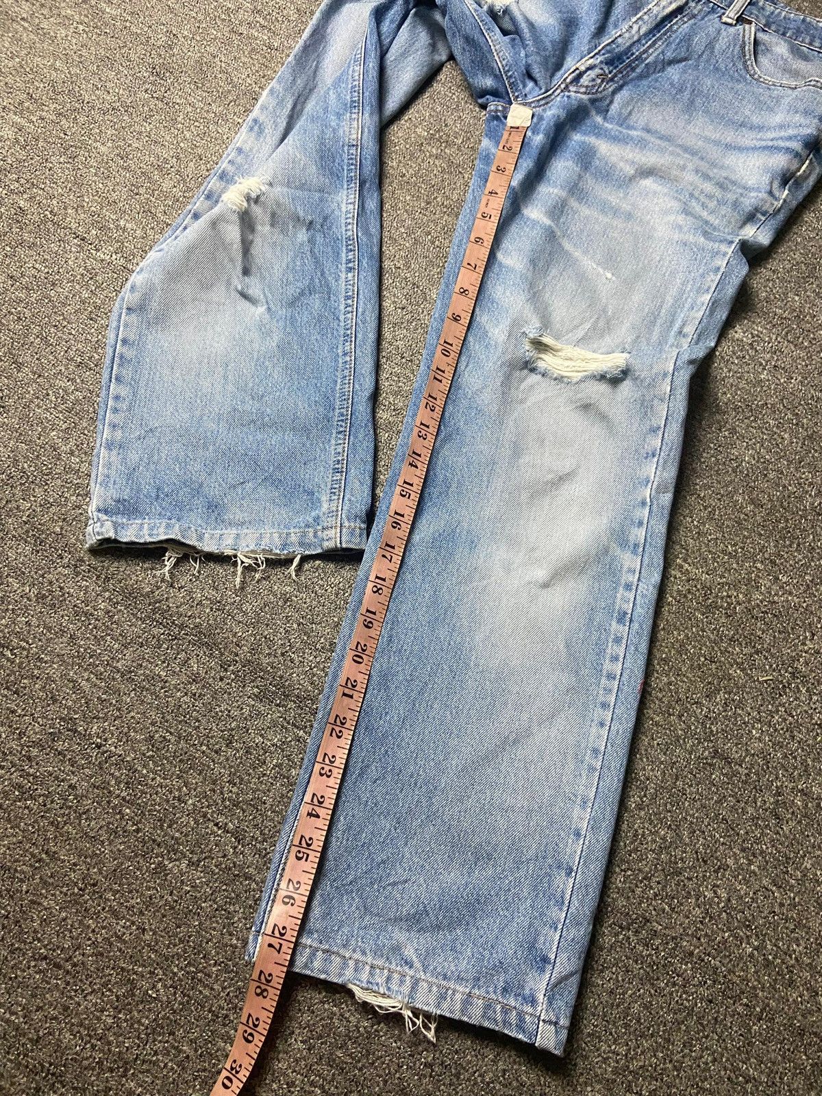 Big John BIG JOHN Distressed Denim Ripped Jeans (138) Size US 29 - 8 Thumbnail