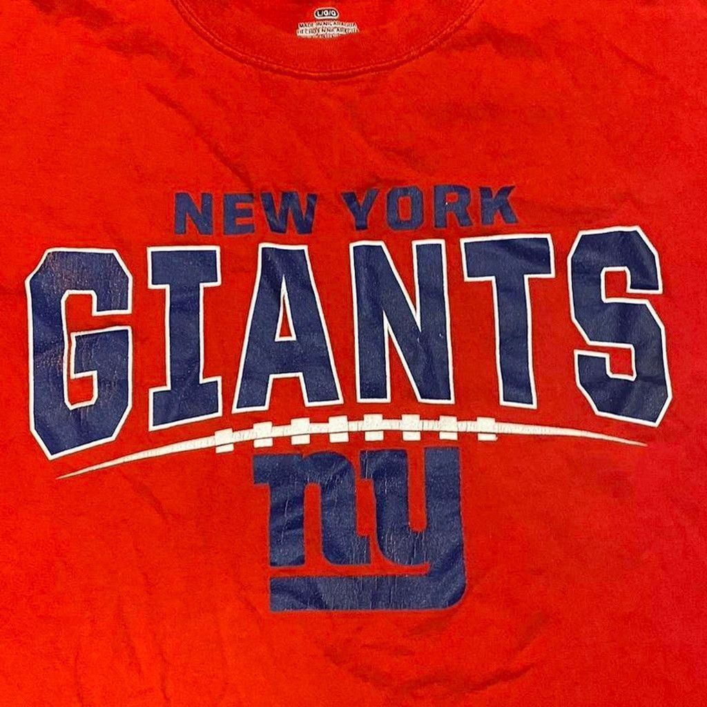 Majestic New York Giants vtg tee size L Message for any questions Size US L / EU 52-54 / 3 - 4 Thumbnail