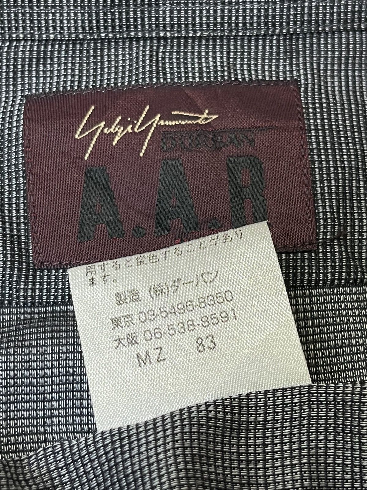 Yohji Yamamoto VINTAGE YOHJI YAMAMOTO AAR DURBAN L/SLEEVE BUTTON UPS SHIRT Size US M / EU 48-50 / 2 - 10 Thumbnail