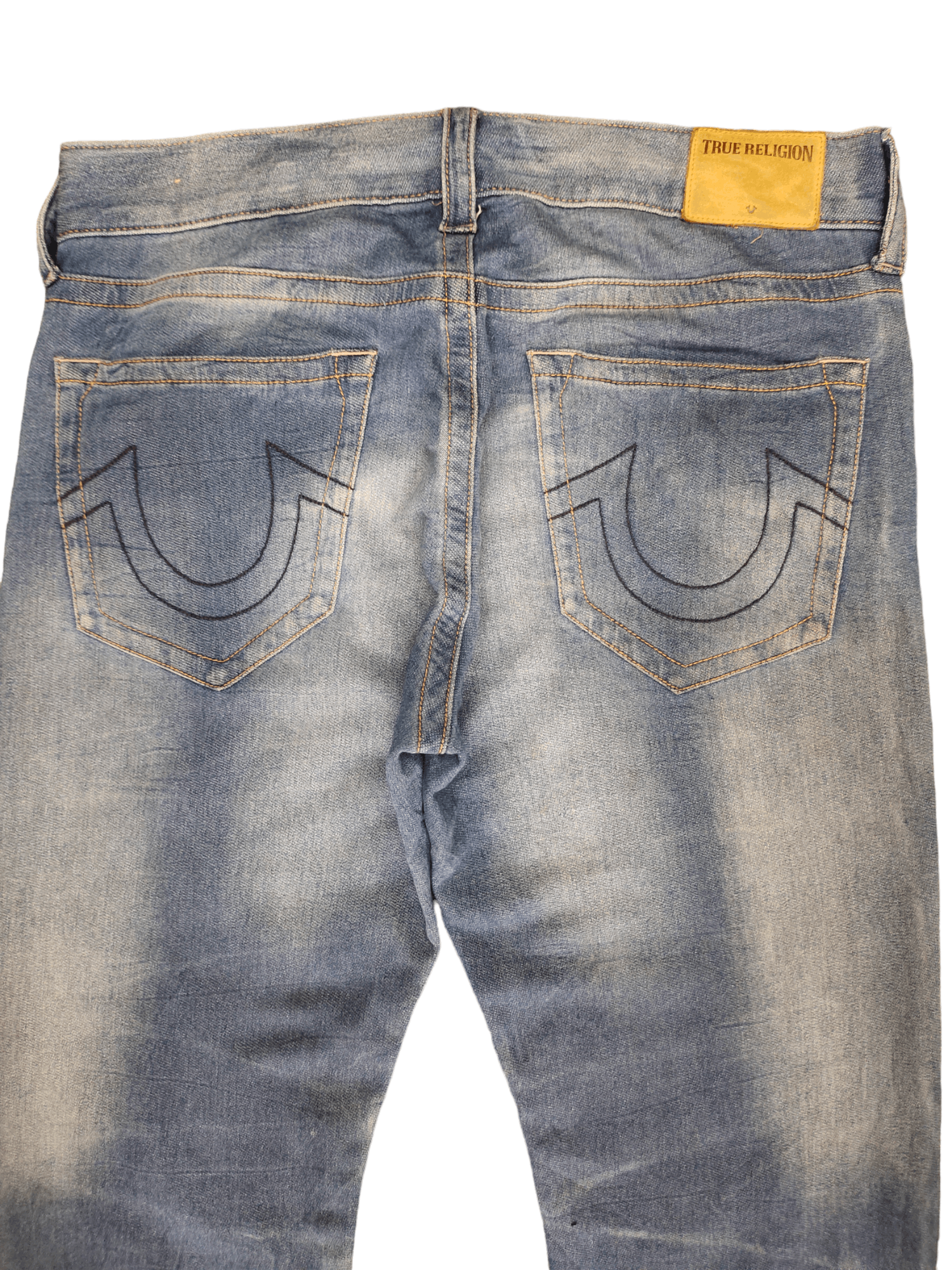 True Religion True Religion 'Geno' Relaxed Slim Soft Denim Pants Size US 34 / EU 50 - 10 Thumbnail