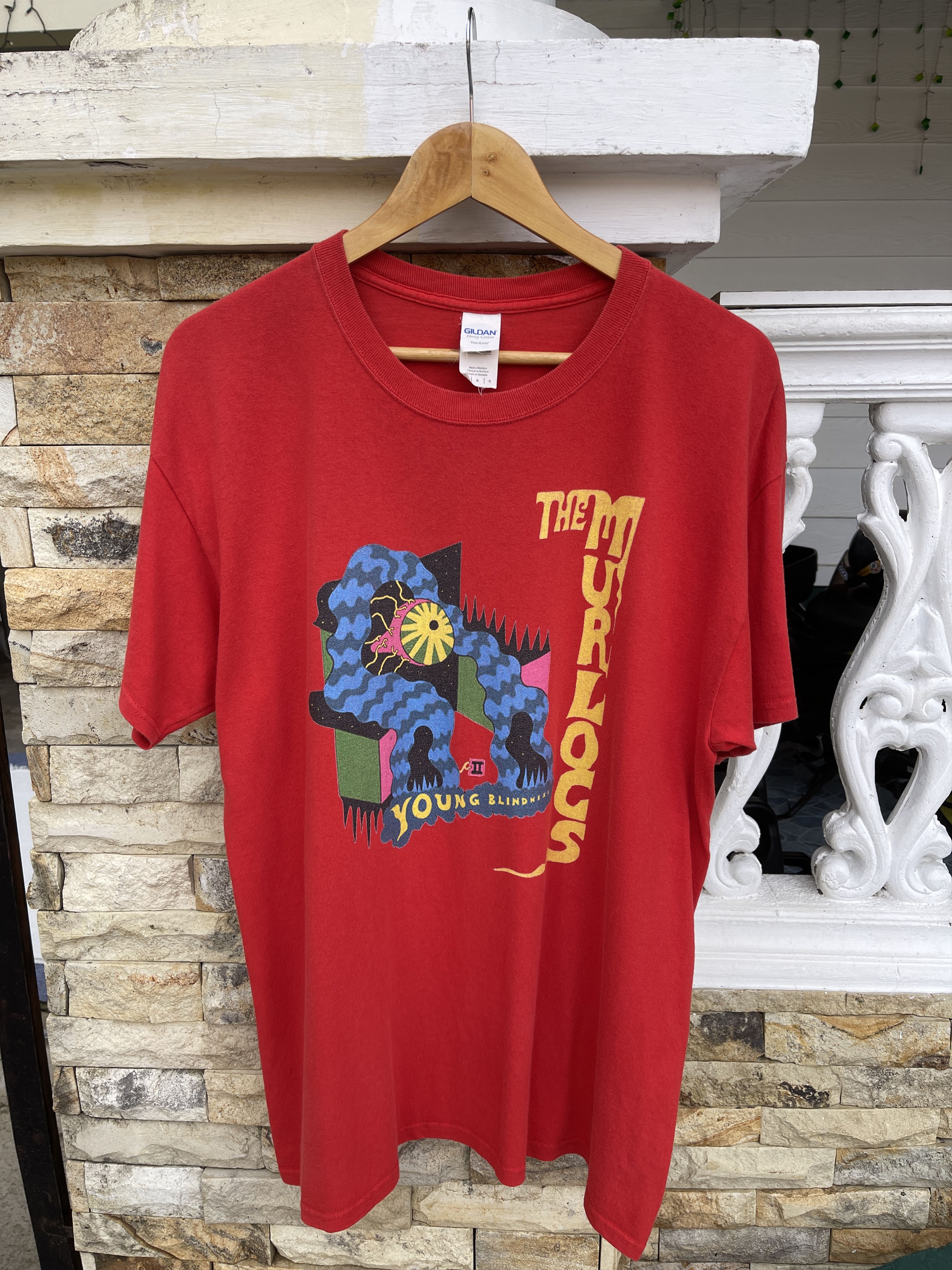 Band Tees Last Drop🔥Rare🔥Vtg The Murlocs Young Blindness Band T-Shirt Size US L / EU 52-54 / 3 - 2 Thumbnail