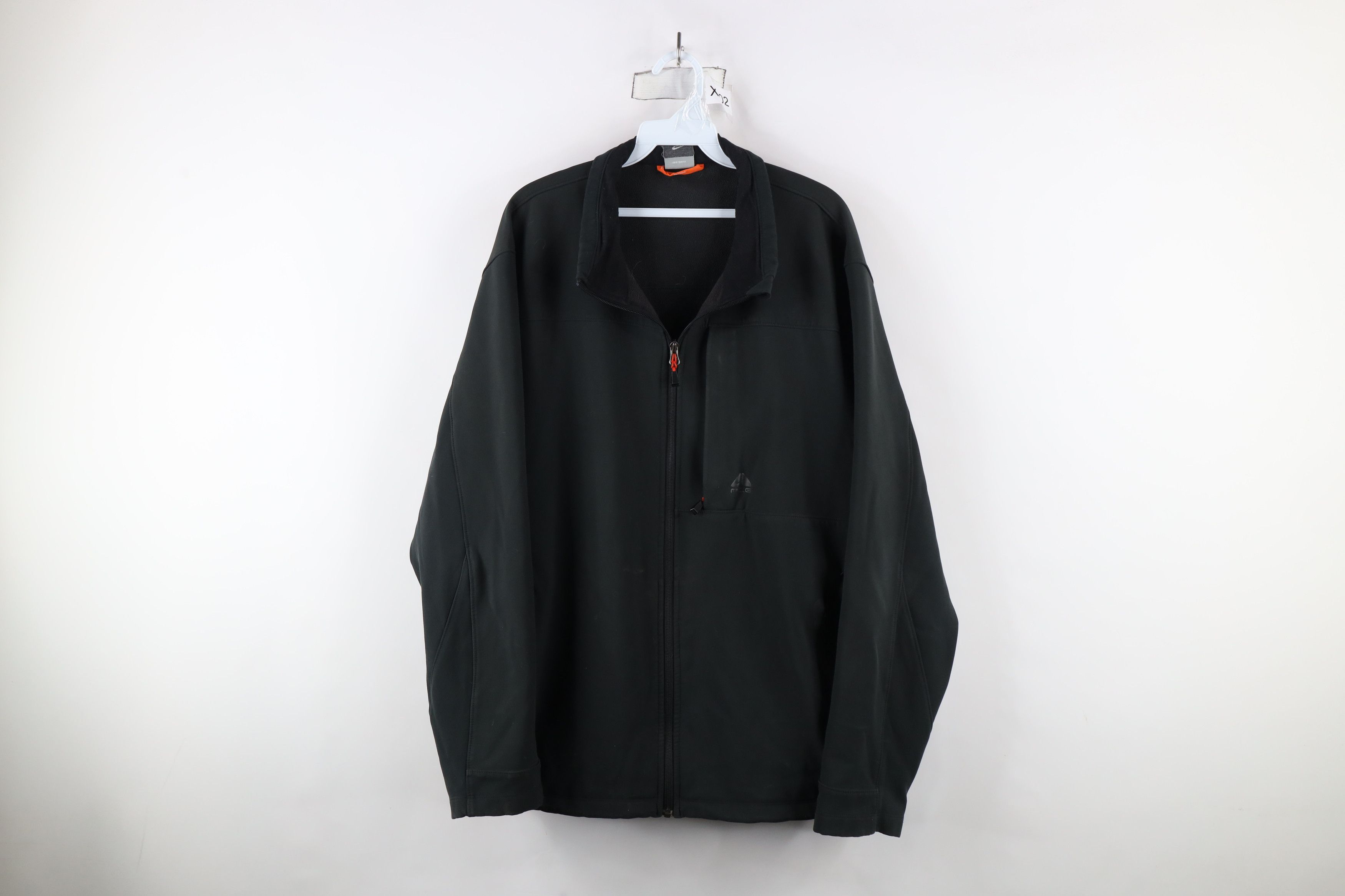 Nike × Vintage Vintage Nike ACG Scott Mini Swoosh Soft Shell Jacket AS IS Size US XL / EU 56 / 4 - 1 Thumbnail