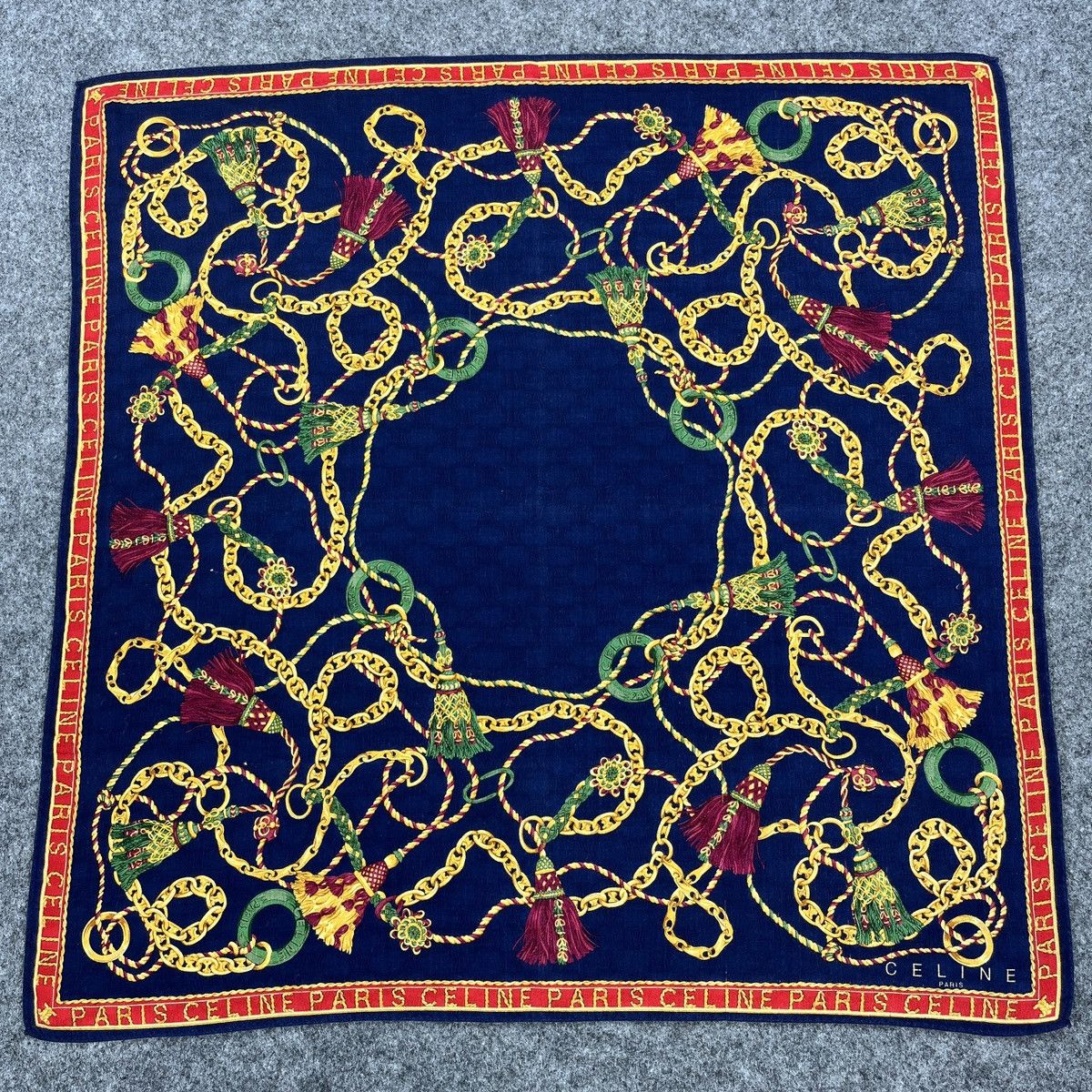 Celine Celine Handkerchief / Bandana / Neckerchief B1729 Size ONE SIZE - 1 Thumbnail