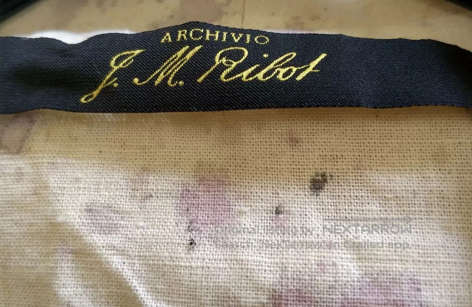 Archivio J.M. Ribot Artistic Italian Craftsmanship Blazer. Size US M / EU 48-50 / 2 - 8 Thumbnail