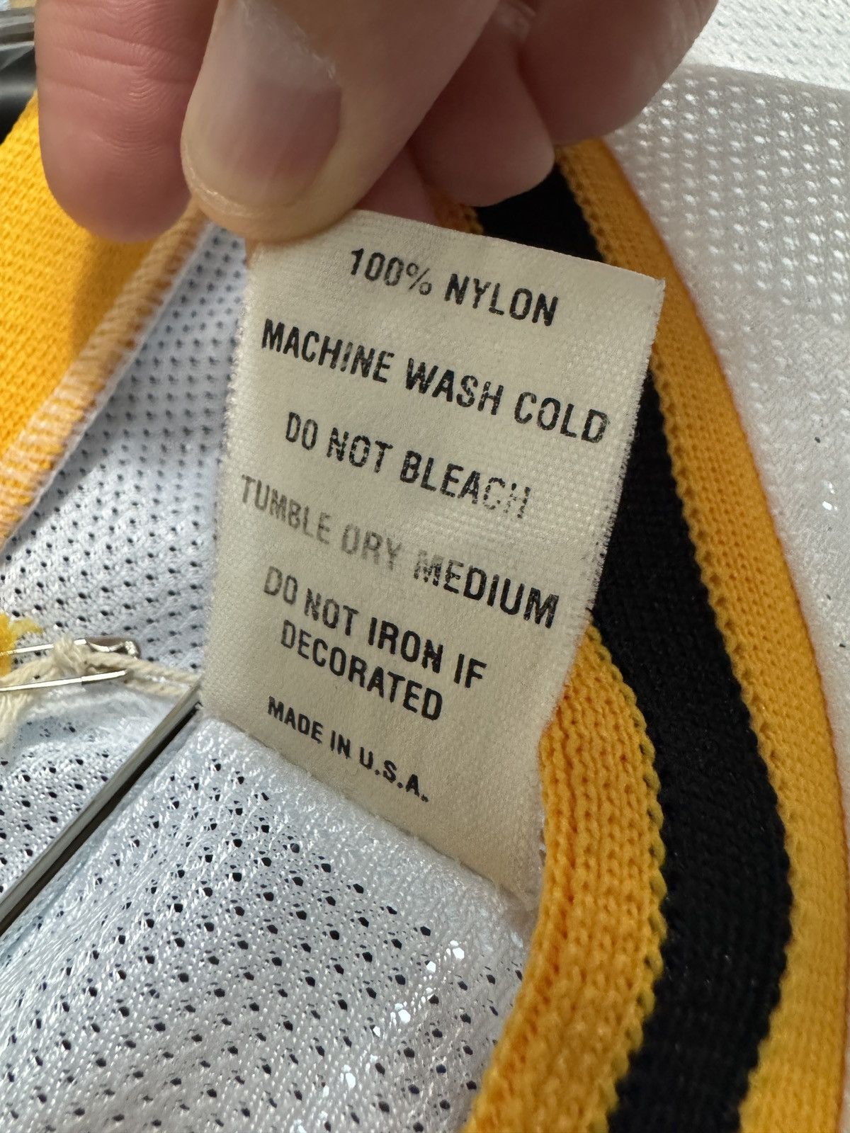 Vintage Vintage 90s Nervous Records Hockey Jersey Size US XL / EU 56 / 4 - 13 Thumbnail