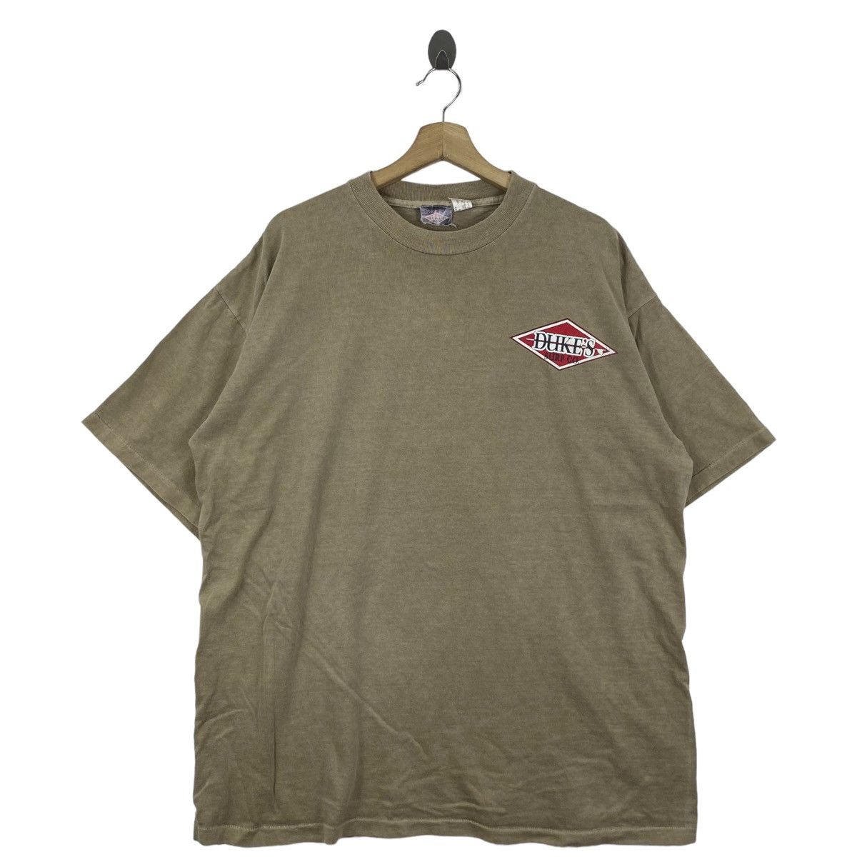 Vintage Vintage 90s DUKE BOYD'S CO. Surf Brand Print Brown Oversize Size US L / EU 52-54 / 3 - 1 Thumbnail