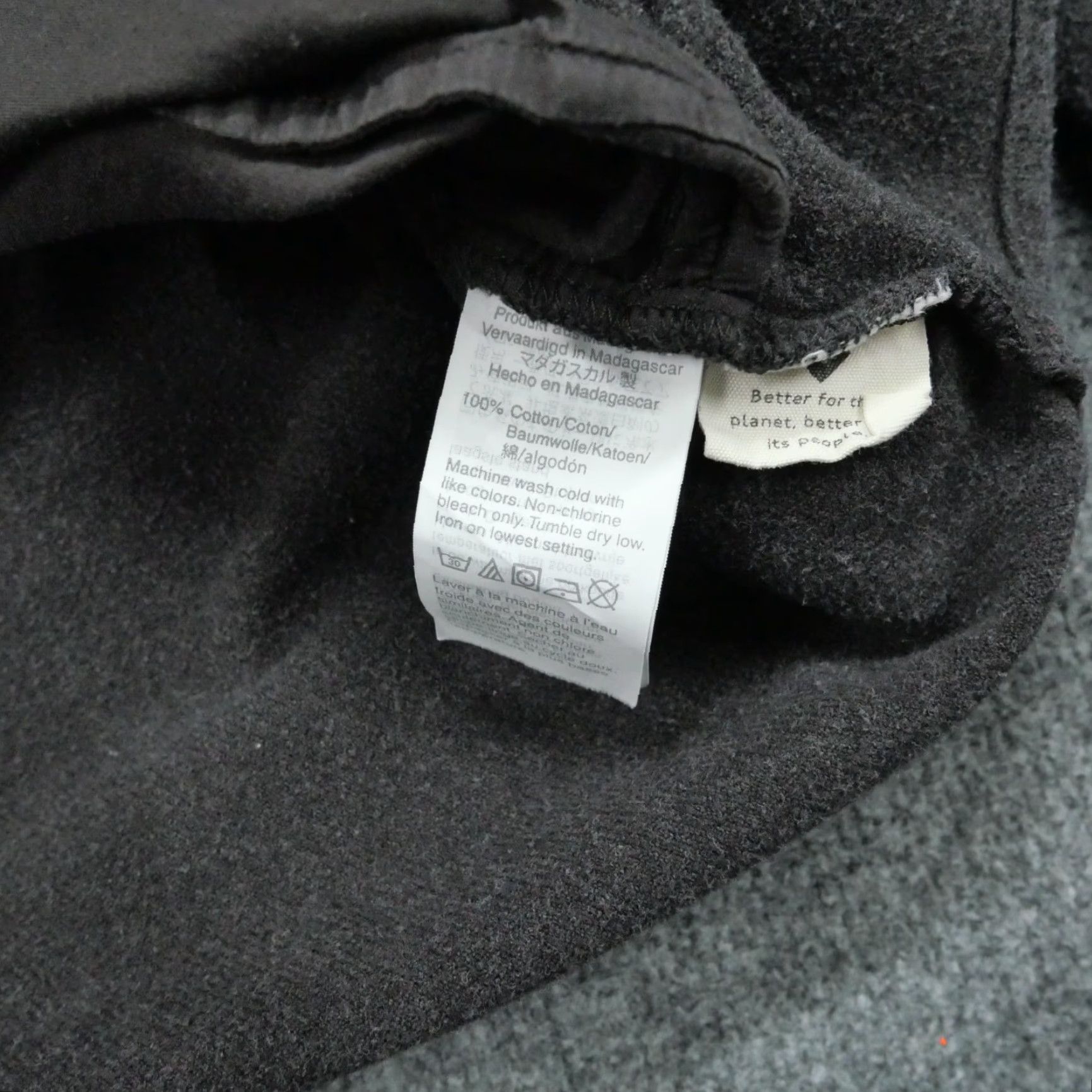 Madewell VINTAGE Madewell Jacket Womens Medium Gray Button Up Shacket Shirt Button Up Size M / US 6-8 / IT 42-44 - 7 Thumbnail