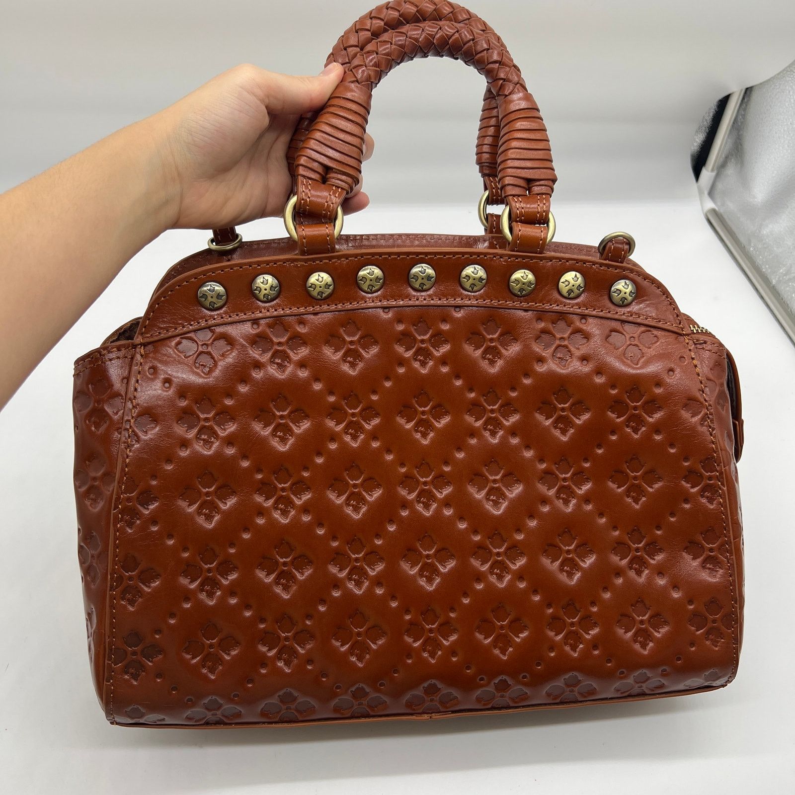 Other Patricia Nash Womens Purse Discovery Leather Embossed Size ONE SIZE - 2 Thumbnail