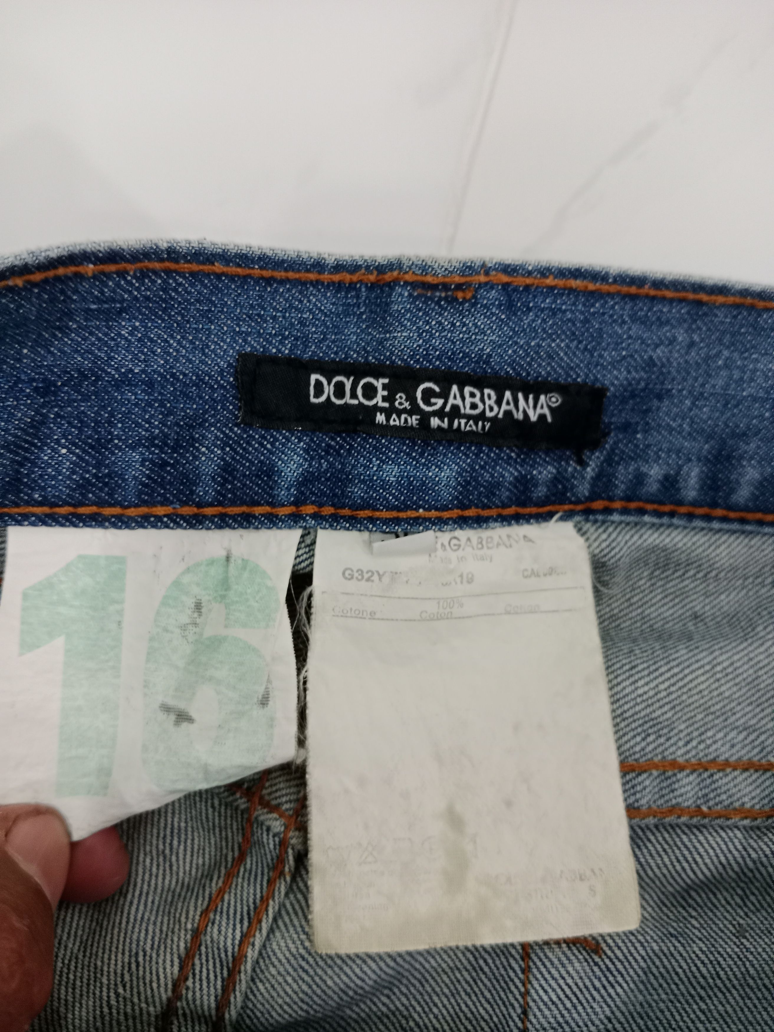 Dolce & Gabbana DOLCE & GABBANA Distressed Jeans Nice Style Size US 33 - 11 Thumbnail