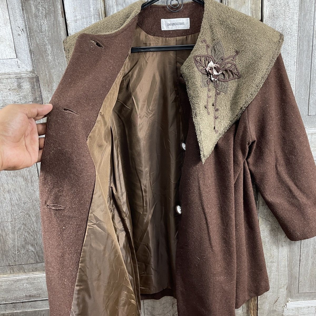 Japanese Brand × Vintage Vintage Japanese Brand Dorotuy Wool Jacket Size XL / US 12-14 / IT 48-50 - 6 Thumbnail