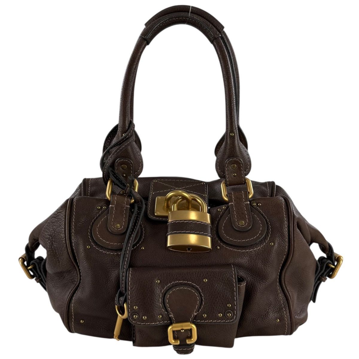 Chloe Chloe Leather Paddington Shoulder Bag Size ONE SIZE - 1 Thumbnail