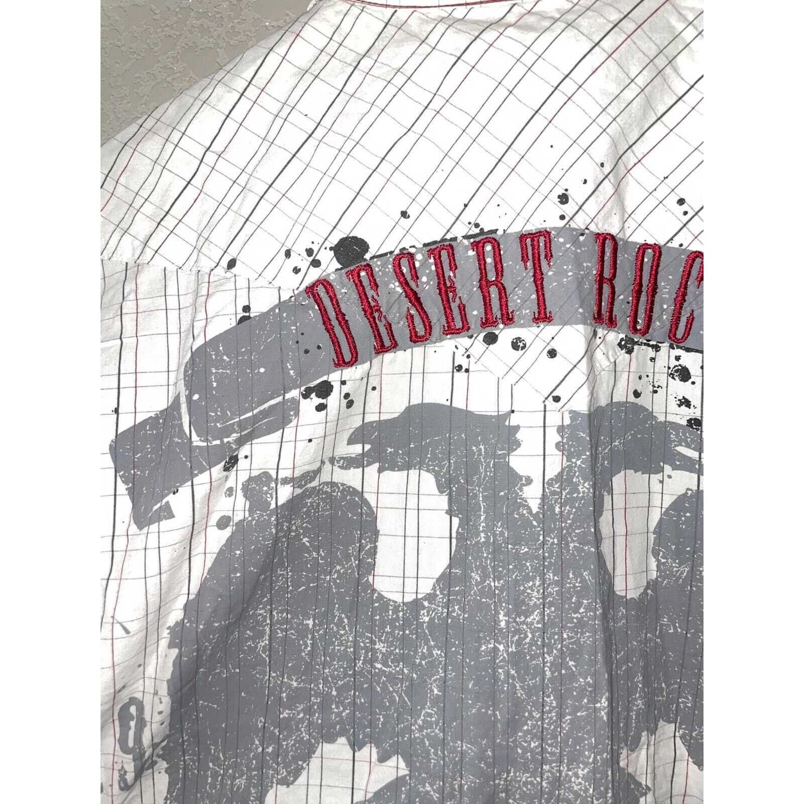 Other Y2K Desert Rock For Life Button Down Short Sleeve Shirt Size US L / EU 52-54 / 3 - 8 Thumbnail