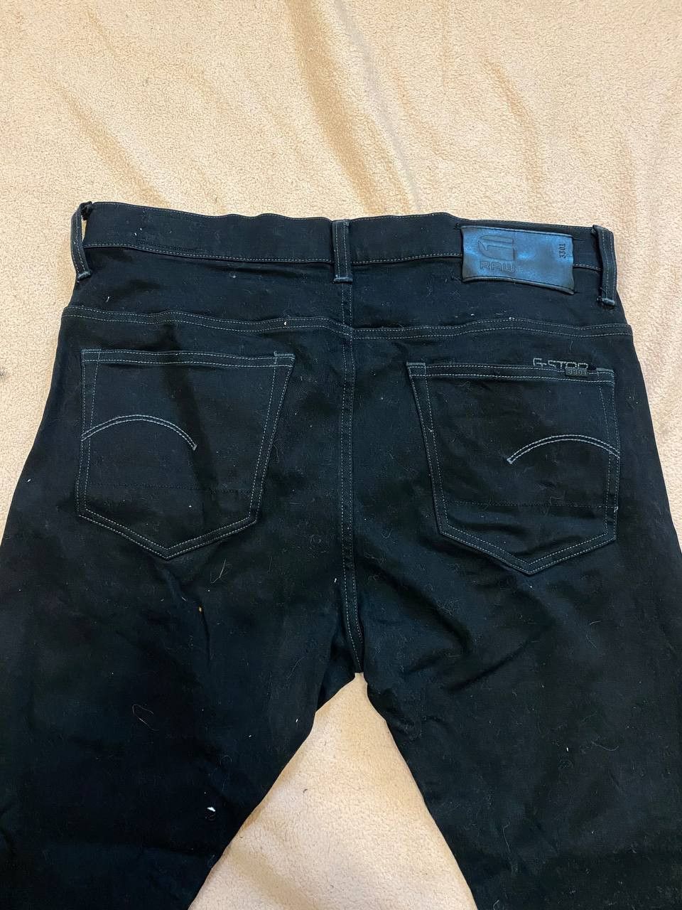 G-Star G-Star Skinny Jeans Slim Fit Black Straight Leg Denim Size US 38 / EU 54 - 14 Thumbnail