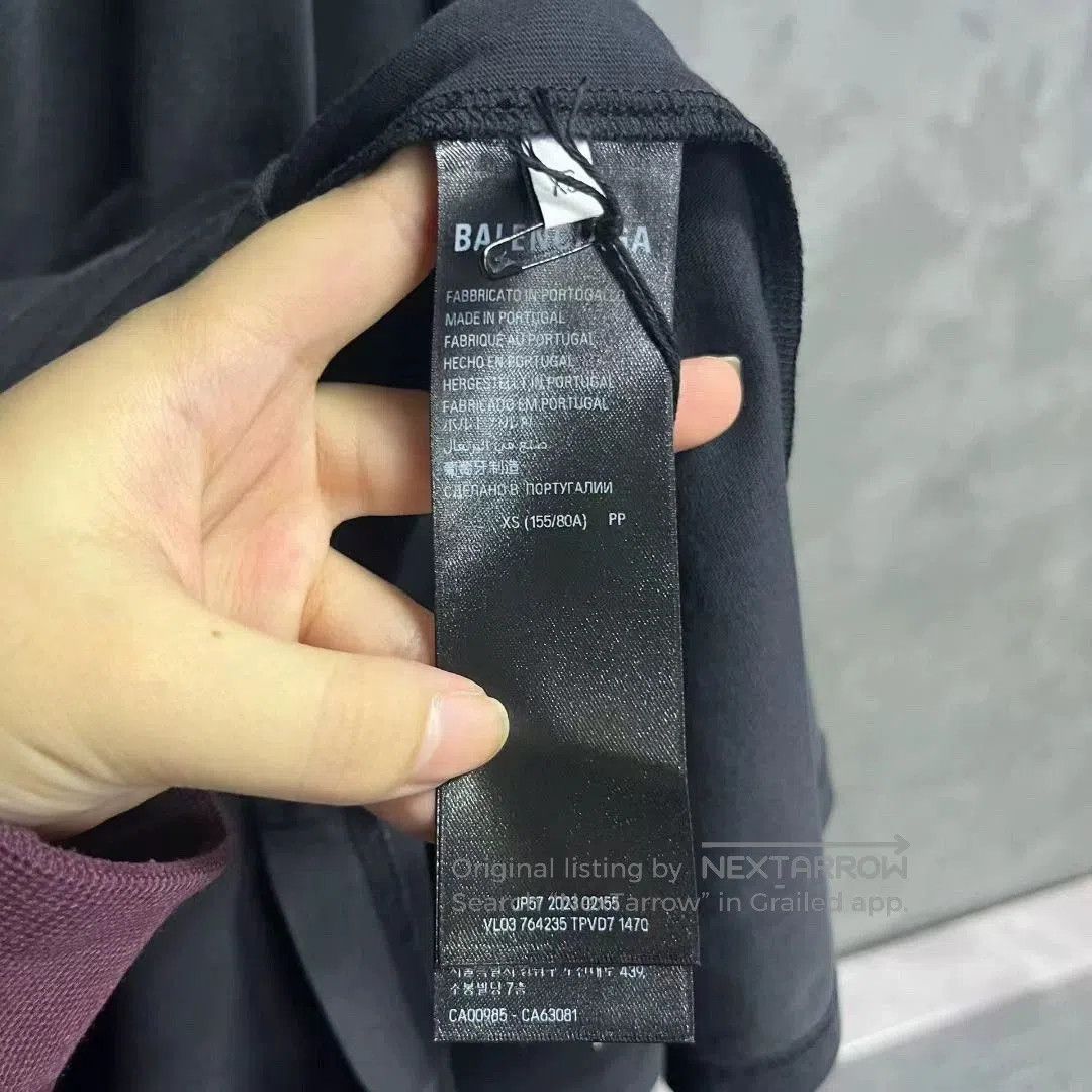 Other balenciaga logo print black short sleeve t. Size US XS / EU 42 / 0 - 4 Thumbnail
