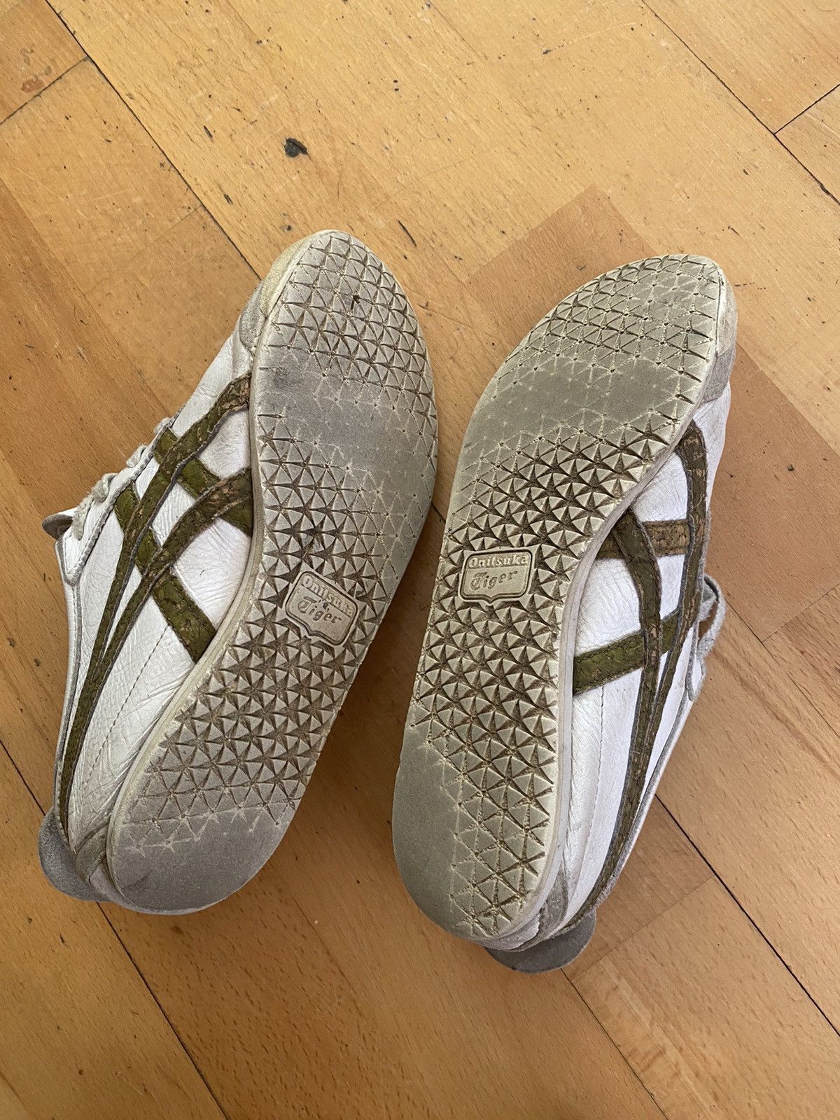 Asics × Onitsuka Tiger × Vintage Asics Onitsuka Tiger "Green White" shoes Size US 6 / IT 36 - 7 Thumbnail