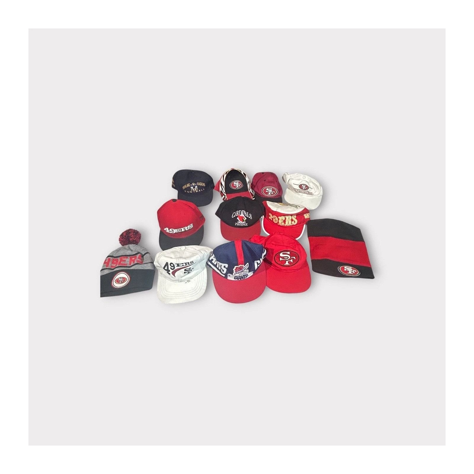 New Era Lot of 12 NFL Hat Snapback Beanie Mitchell & Ness New Era VT Size US XXS / EU 40 - 1 Thumbnail
