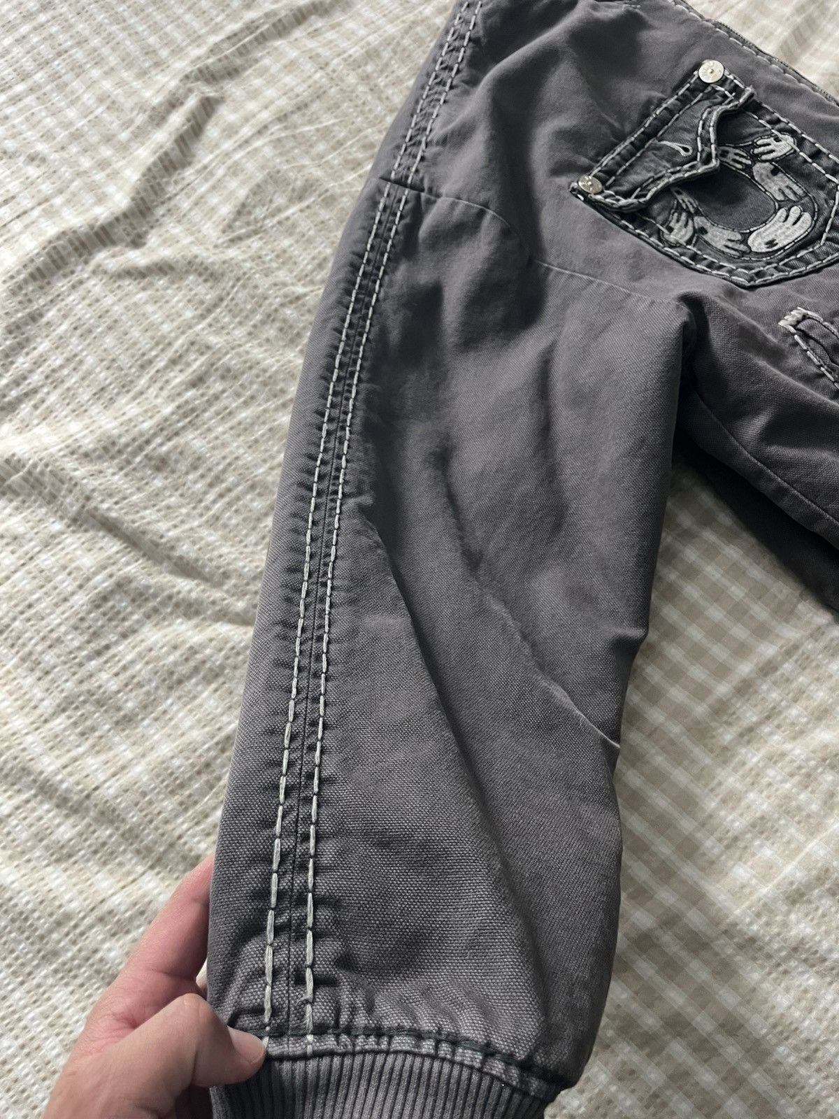 True Religion Blu religion y2k bomber Size US XS / EU 42 / 0 - 6 Thumbnail