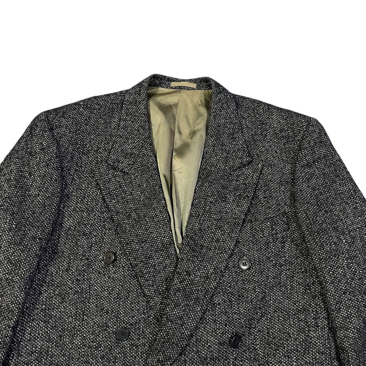 Givenchy Vintage Givenchy Monsieur Wool Double Breasted Coat Blazer Size US M / EU 48-50 / 2 - 2 Thumbnail