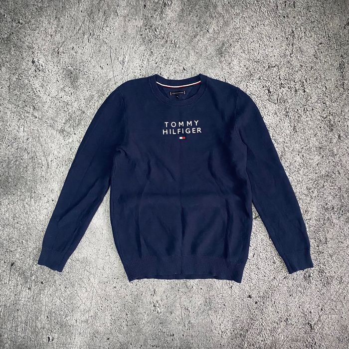 Vintage tommy best sale hilfiger knit sweater