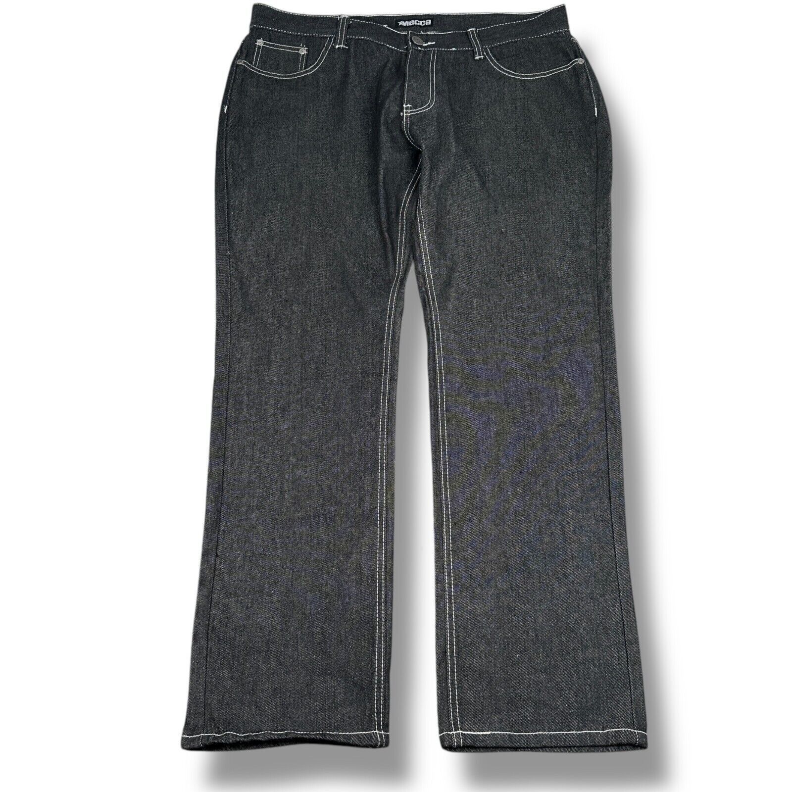 Mecca Vintage Mecca Skater Baggy Jeans Men’s 40 Black Y2K Hip Hop Size US 40 / EU 56 - 1 Thumbnail