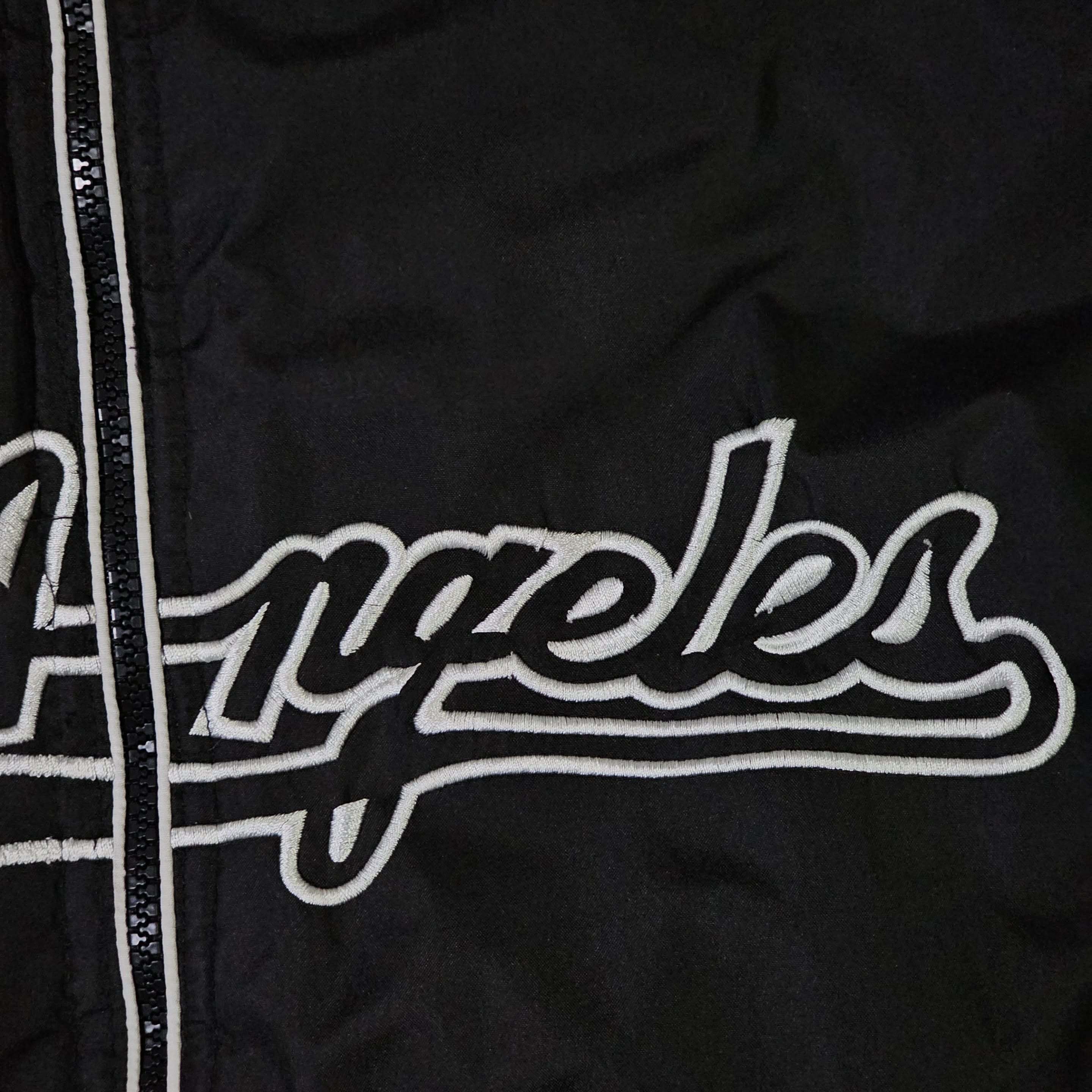 Vintage Los Angeles Vintage 90s Black Fleece Lined Jacket Size US L / EU 52-54 / 3 - 5 Thumbnail