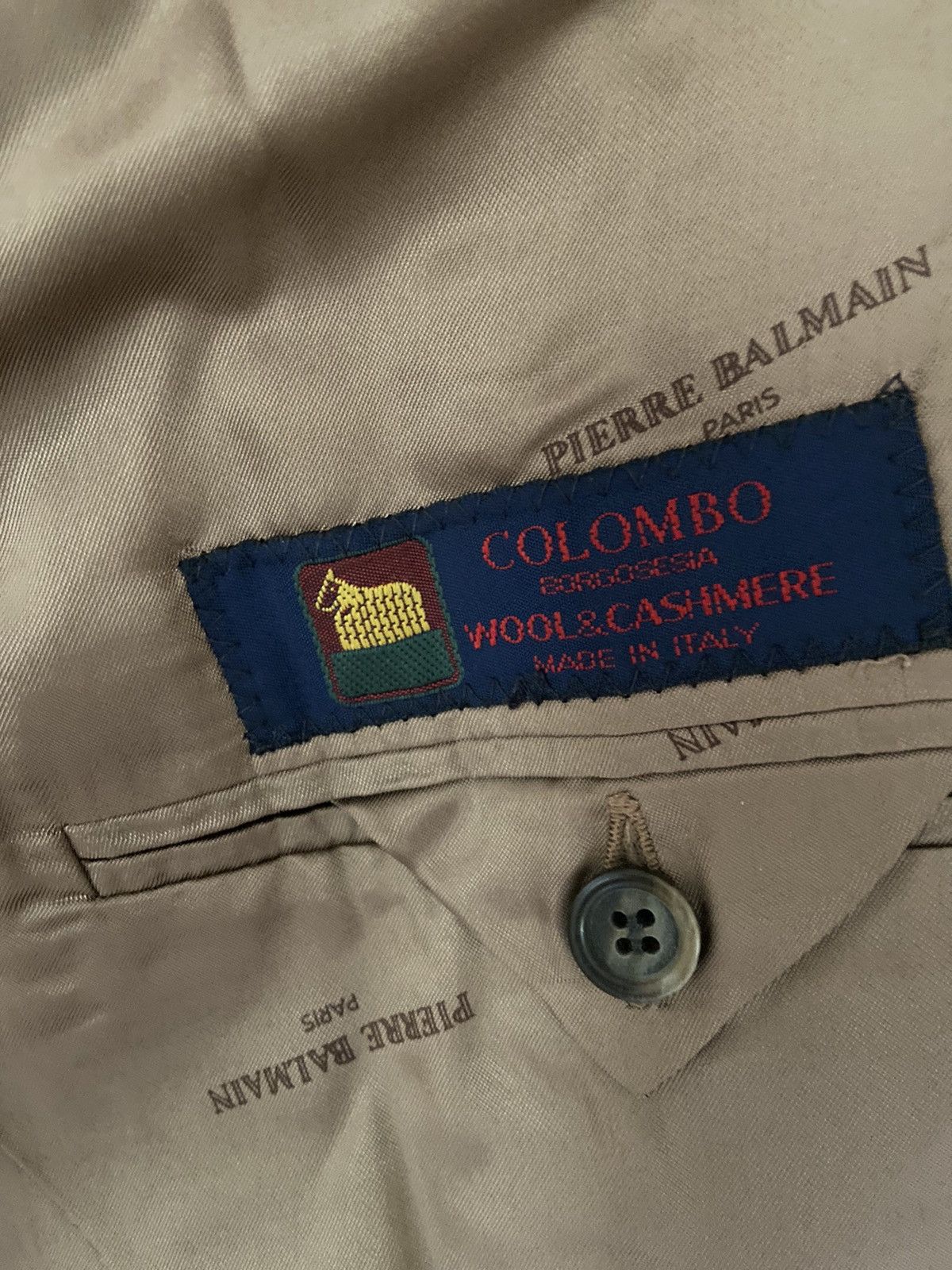 Balmain Vintage Blazer Balmain Size L / US 10 / IT 46 - 10 Thumbnail