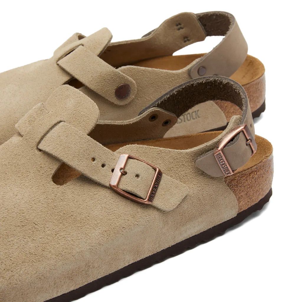 Birkenstock Birkenstock Tokio Taupe Suede 1028287 US 8 EU 41 Size US 8 / EU 41 - 3 Thumbnail
