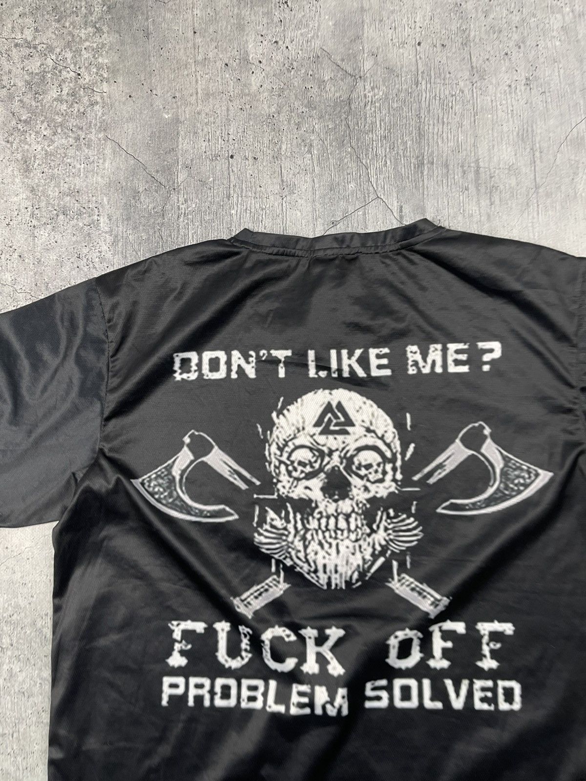 Japanese Brand × Vintage Vintage Fuck Off T-Shirt Size xl Y2K Grunge Skate Rave Size US XL / EU 56 / 4 - 3 Thumbnail