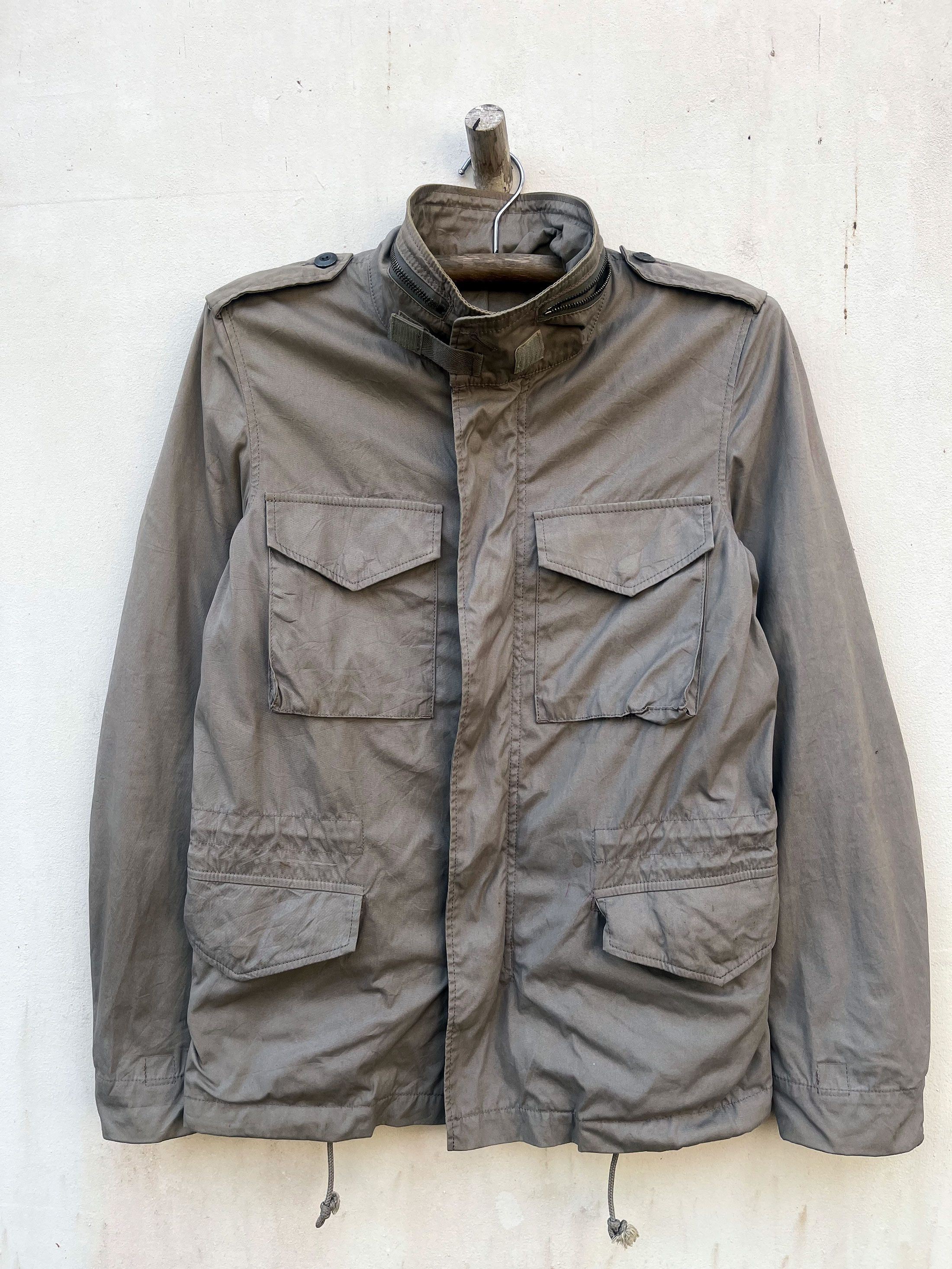 Kazuyuki Kumagai Attachment Attachment M65 Military Army Zipper Snap Button Jacket Size US M / EU 48-50 / 2 - 1 Thumbnail